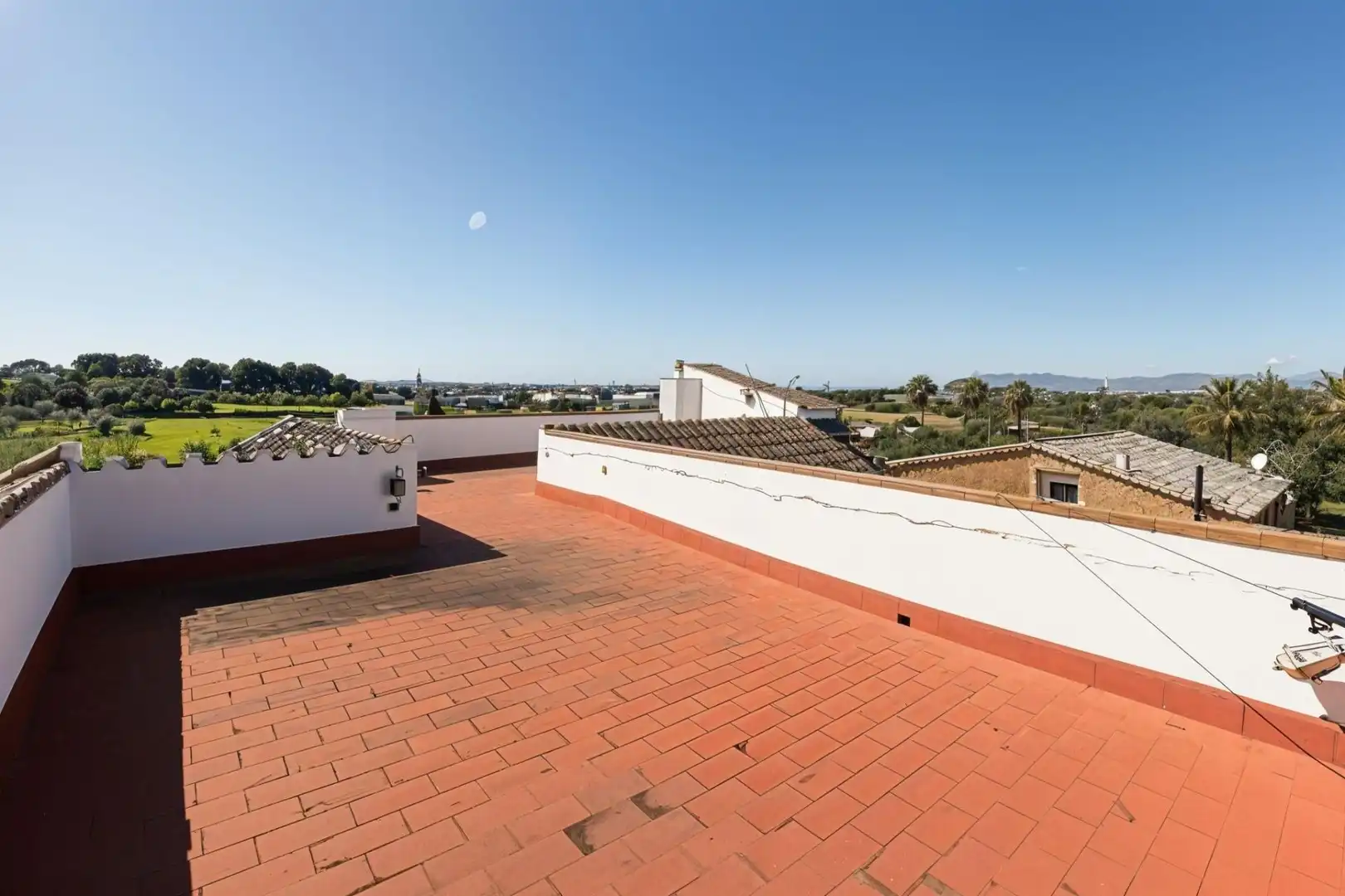 Terraza de Finca rústica en venta en  Palma de Mallorca con Aire acondicionado, Calefacción y Jardín privado