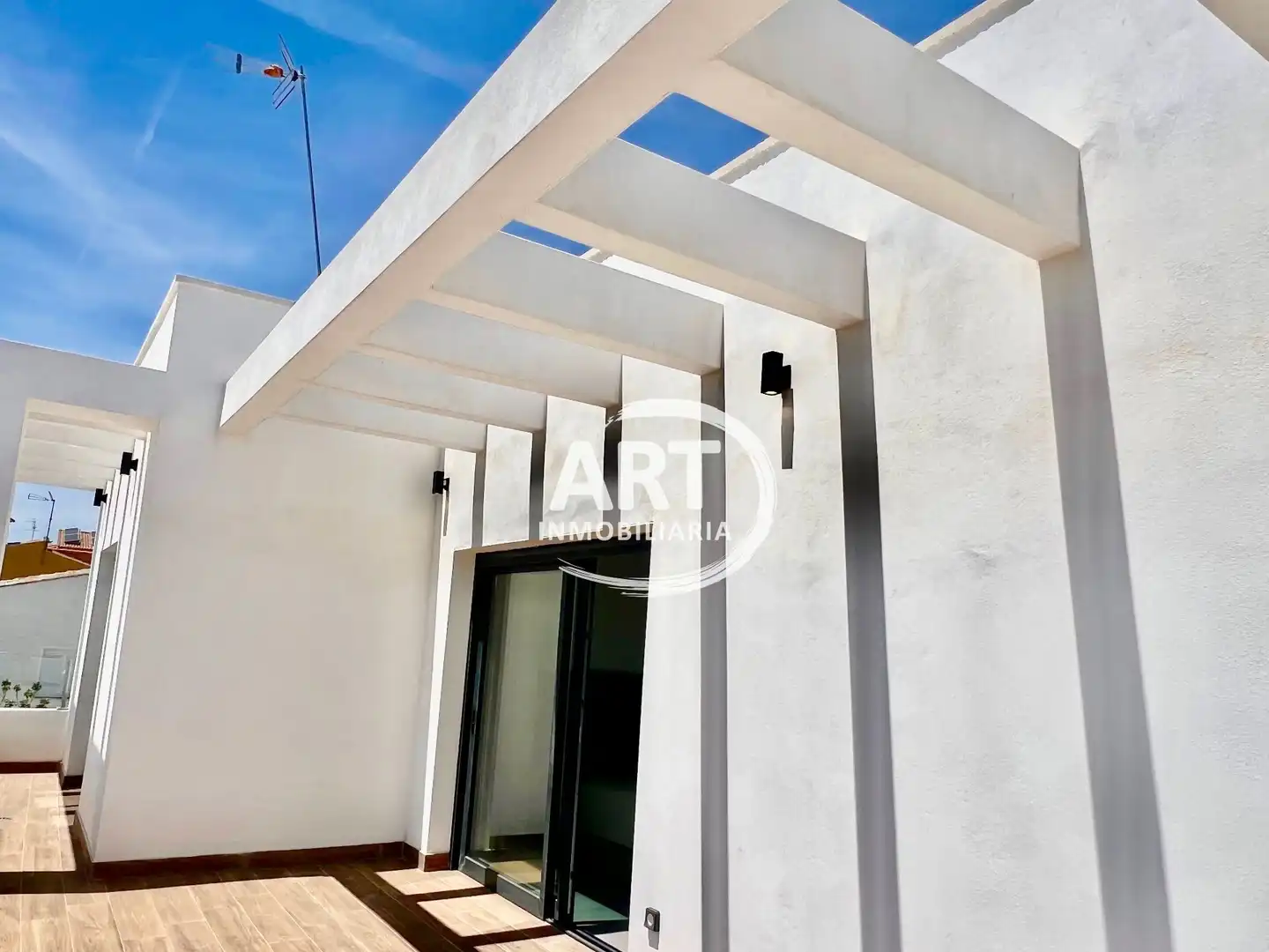 Terrace of Houses for sale in San Antonio de Benagéber  with Air Conditioner, Heating and Private garden