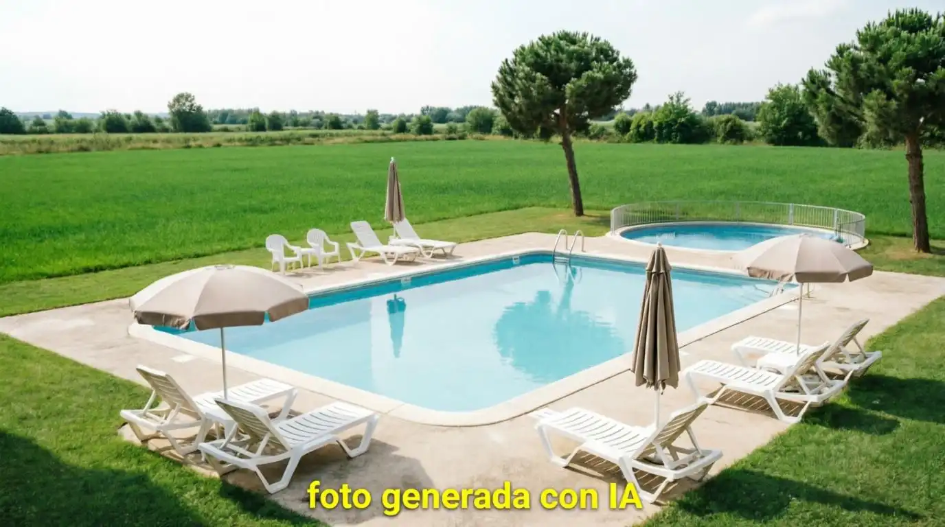 Piscina de Casa o chalet en venta en Roquetas de Mar con Aire acondicionado, Jardín privado y Terraza