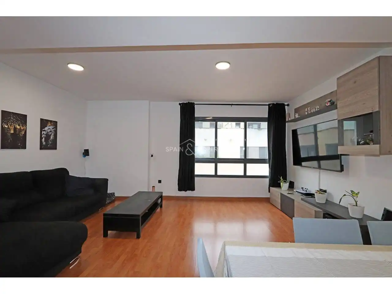 Sala de estar de Piso en venta en Montserrat con Aire acondicionado, Terraza y Piscina comunitaria