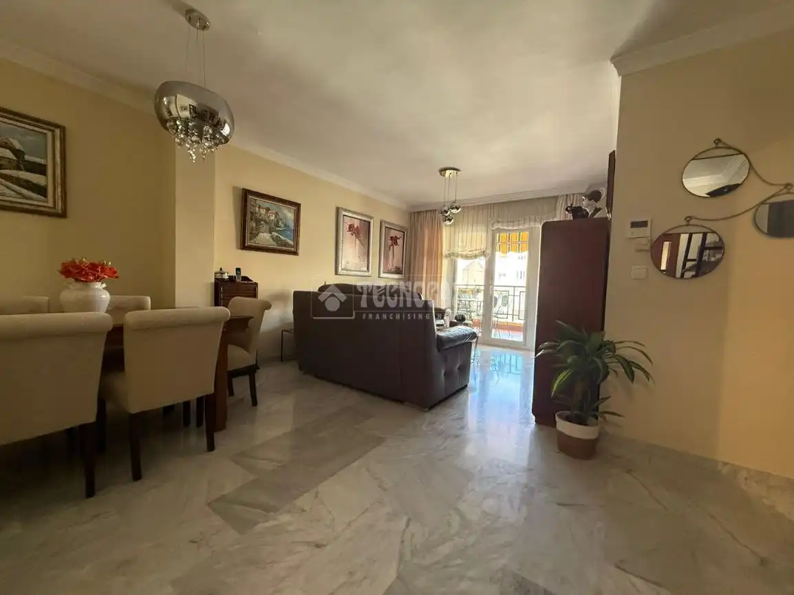 Sala de estar de Piso en venta en Málaga con Aire acondicionado y Terraza
