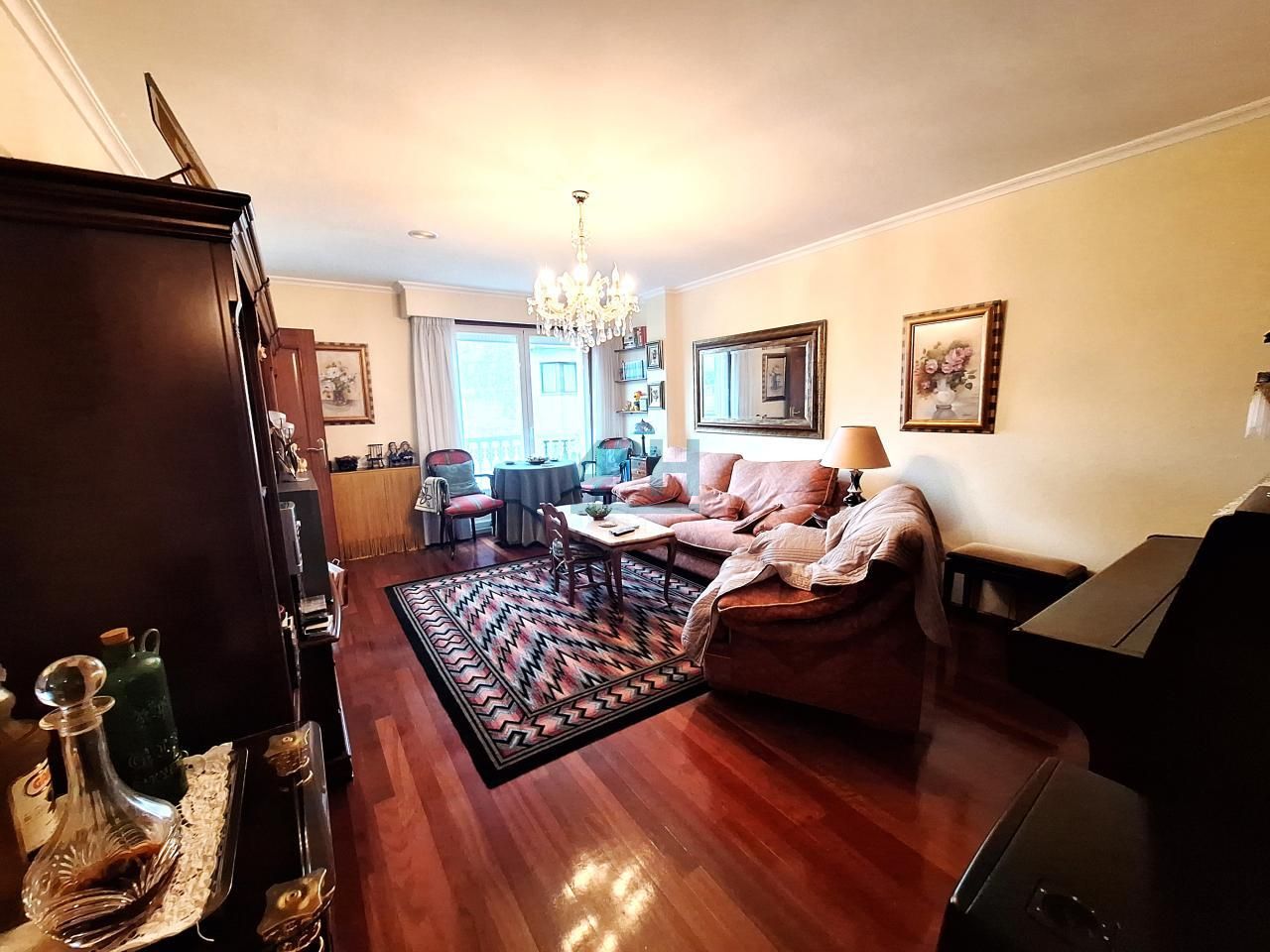 Sala d'estar de Pis en venda en Xinzo de Limia amb Calefacció, Parquet i Traster