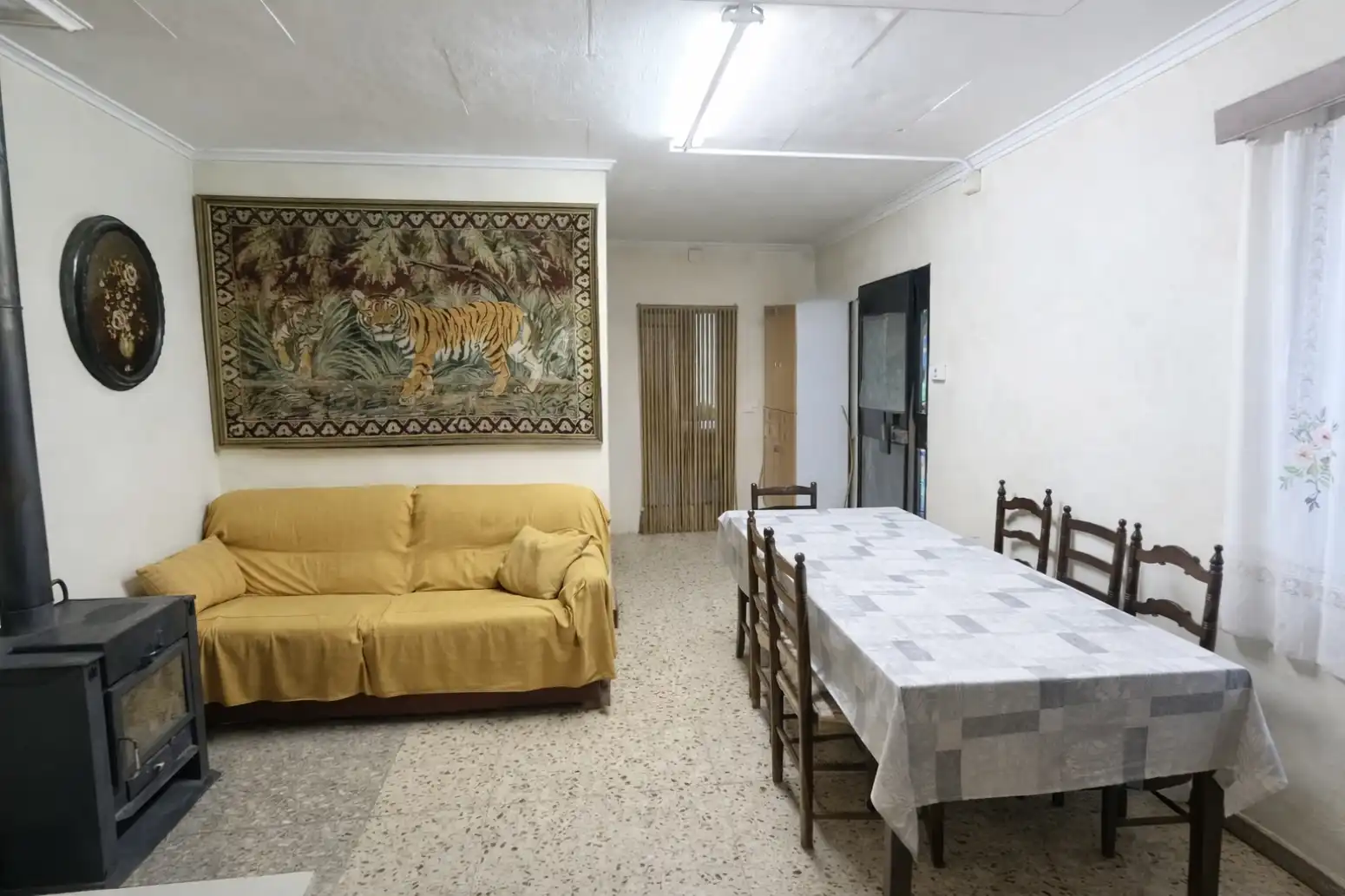 Sala de estar de Casa o chalet en venta en Algímia de Alfara con Jardín privado, Trastero y Piscina