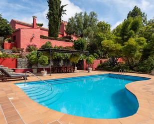 Swimming pool of Country house for sale in Santa Brígida  with Air Conditioner, Heating and Private garden