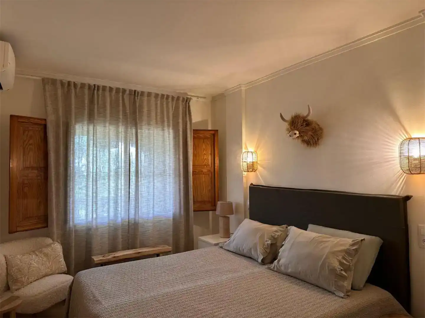 Schlafzimmer von Wohnungen zum Verkauf in Jávea / Xàbia mit Klimaanlage, Schwimmbad und Balkon