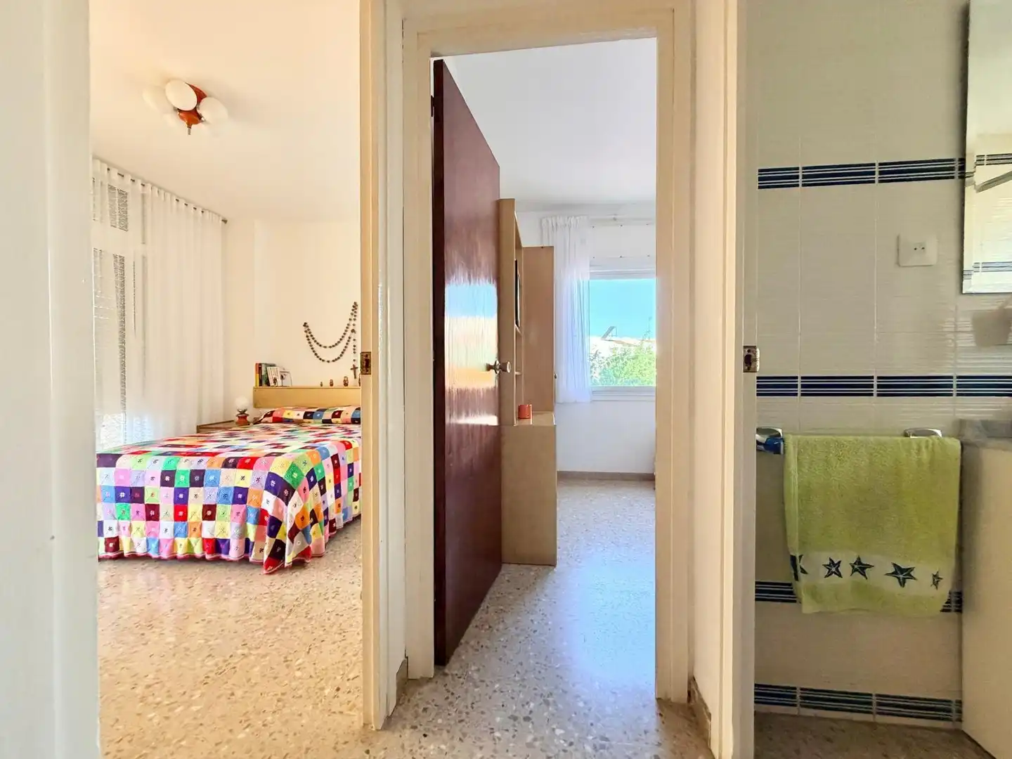 Schlafzimmer von Wohnung zum Verkauf in Cunit mit Terrasse, Abstellraum und Möbliert