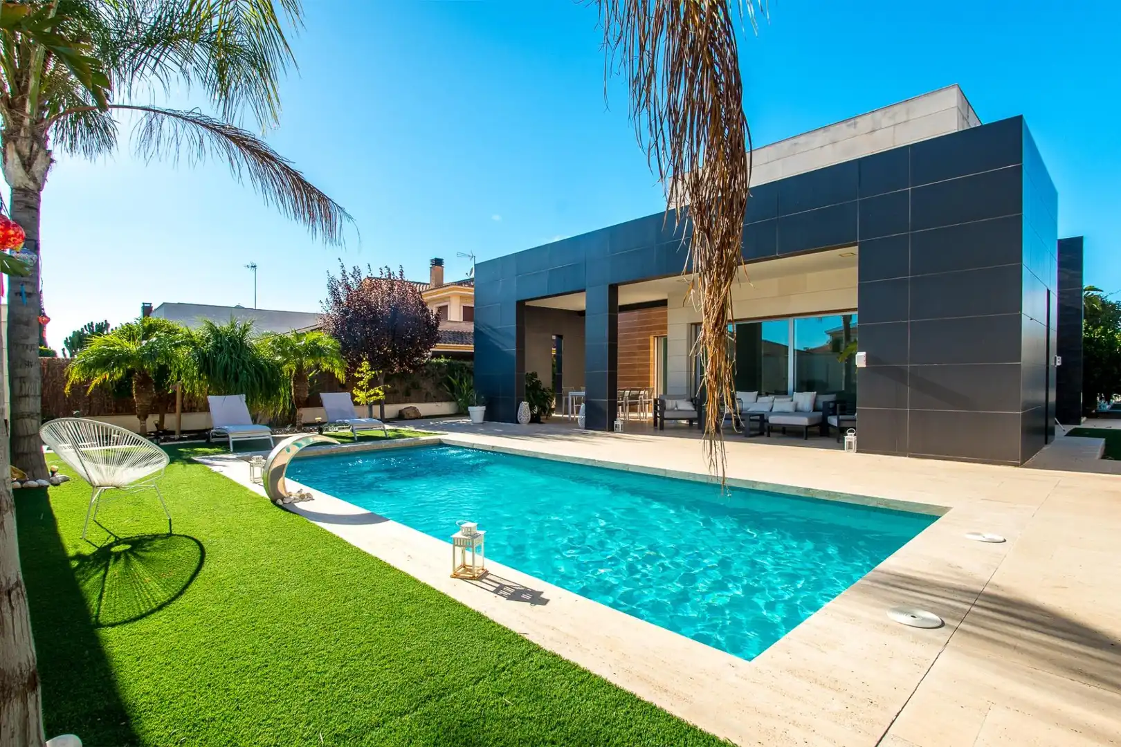 Piscina de Casa o chalet en venta en Molina de Segura con Aire acondicionado, Calefacción y Jardín privado