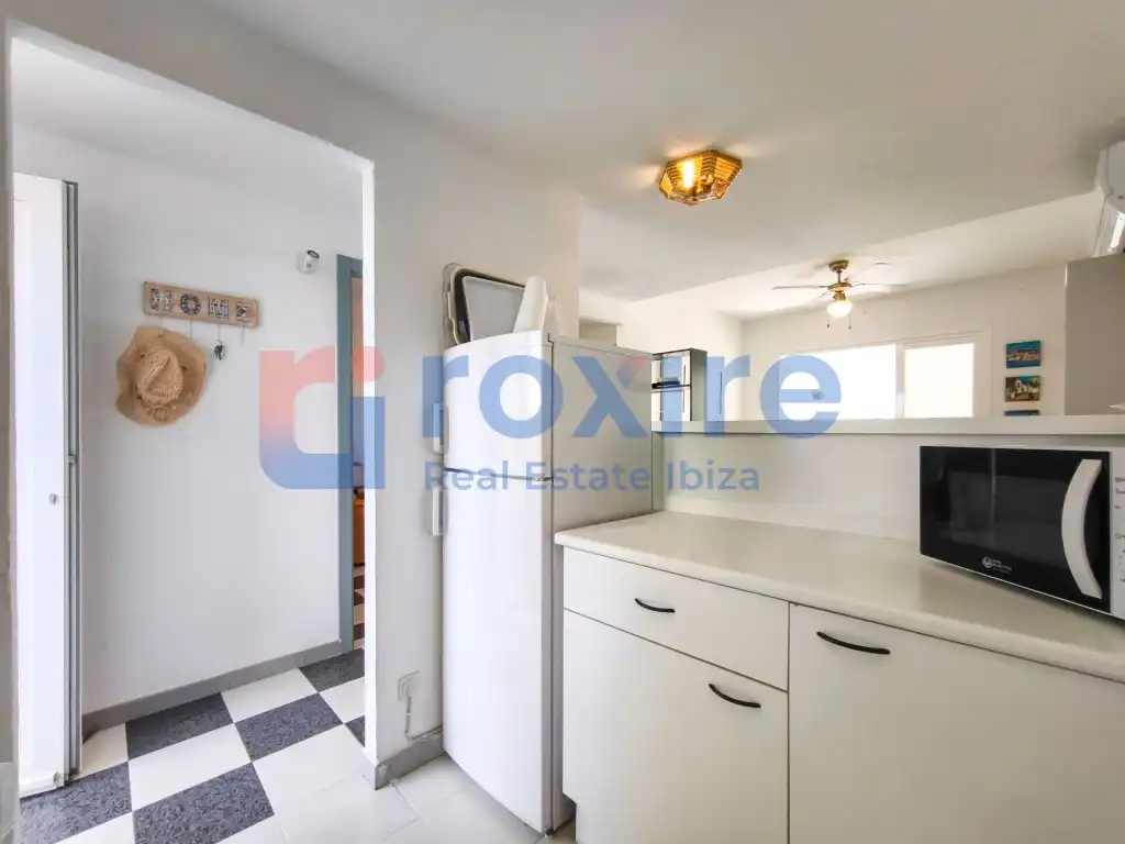 Kitchen of Apartments for rent in Sant Josep de sa Talaia  with Air Conditioner, Furnished and Washing machine