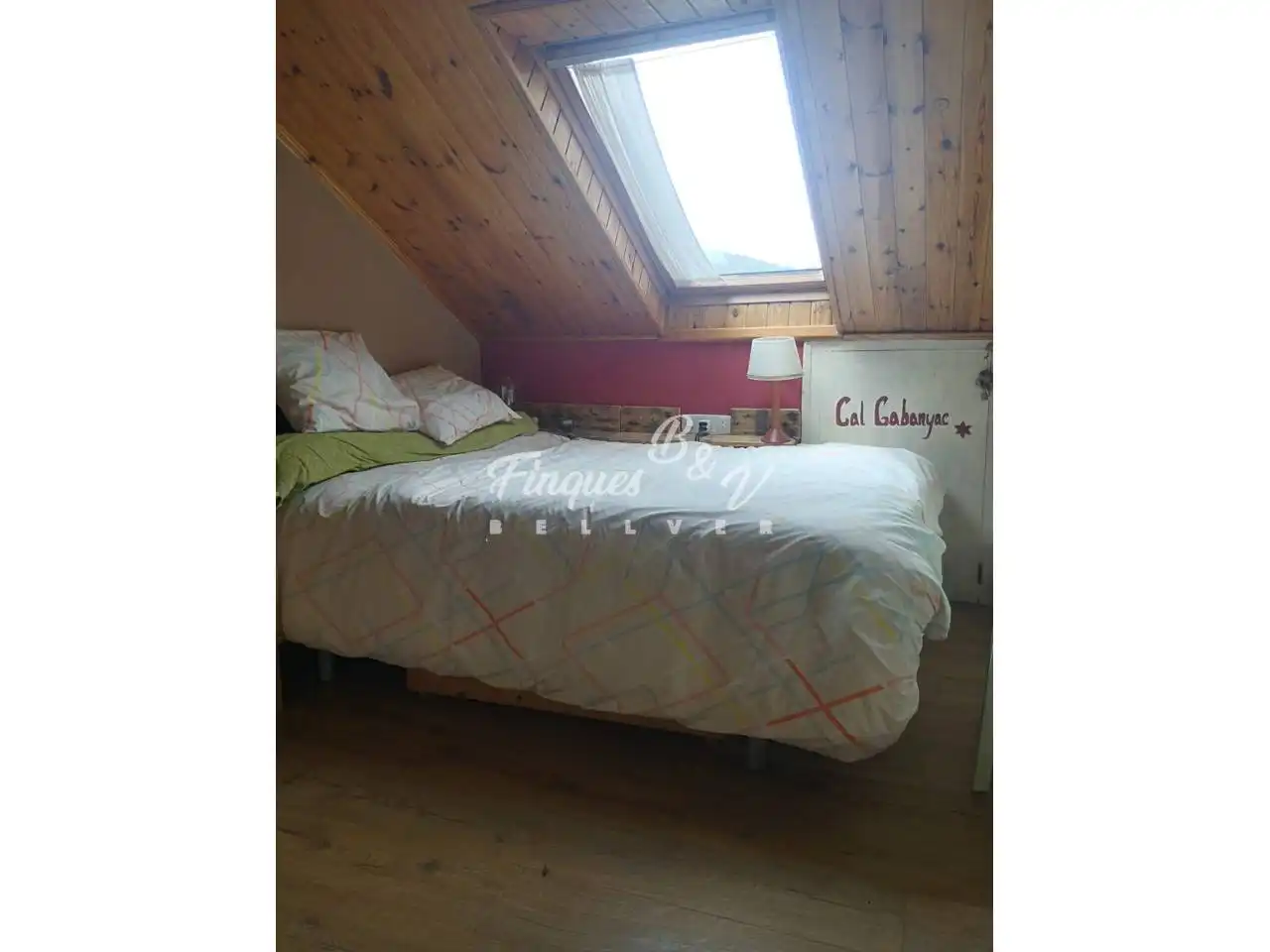 Bedroom of Attic for sale in Prats i Sansor  with Air Conditioner, Heating and Parquet flooring