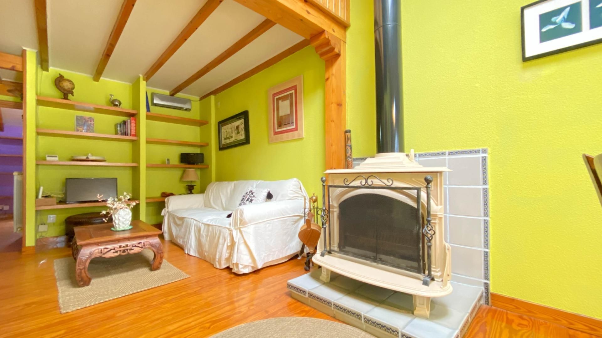 Sala d'estar de Pis per a compartir en Santander amb Calefacció i Moblat