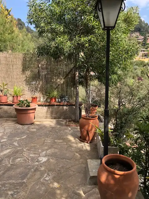Terrassa de Casa o xalet en venda en La Palma de Cervelló amb Aire condicionat, Calefacció i Jardí privat
