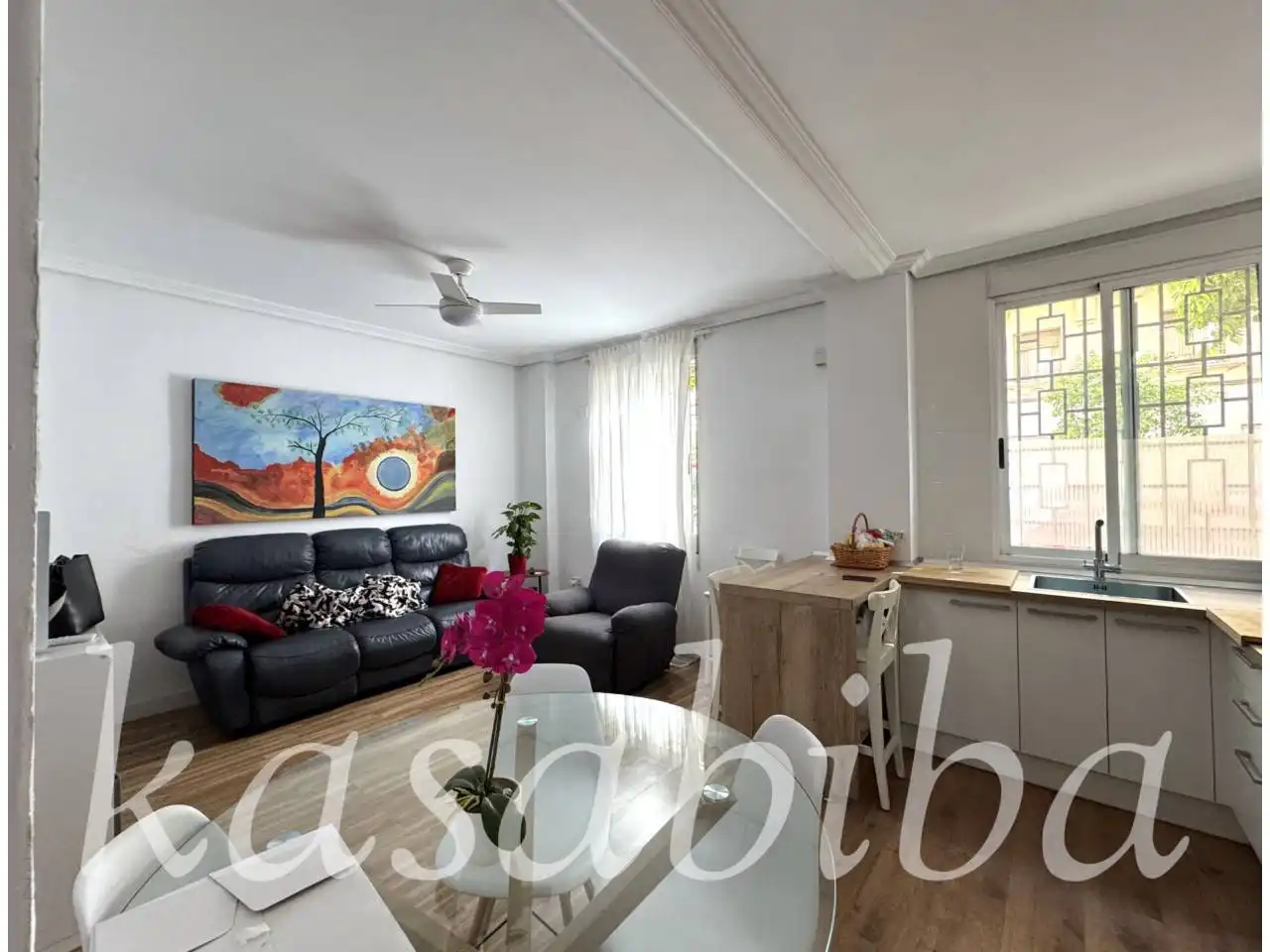 Sala d'estar de Pis en venda en Valencia amb Terrassa