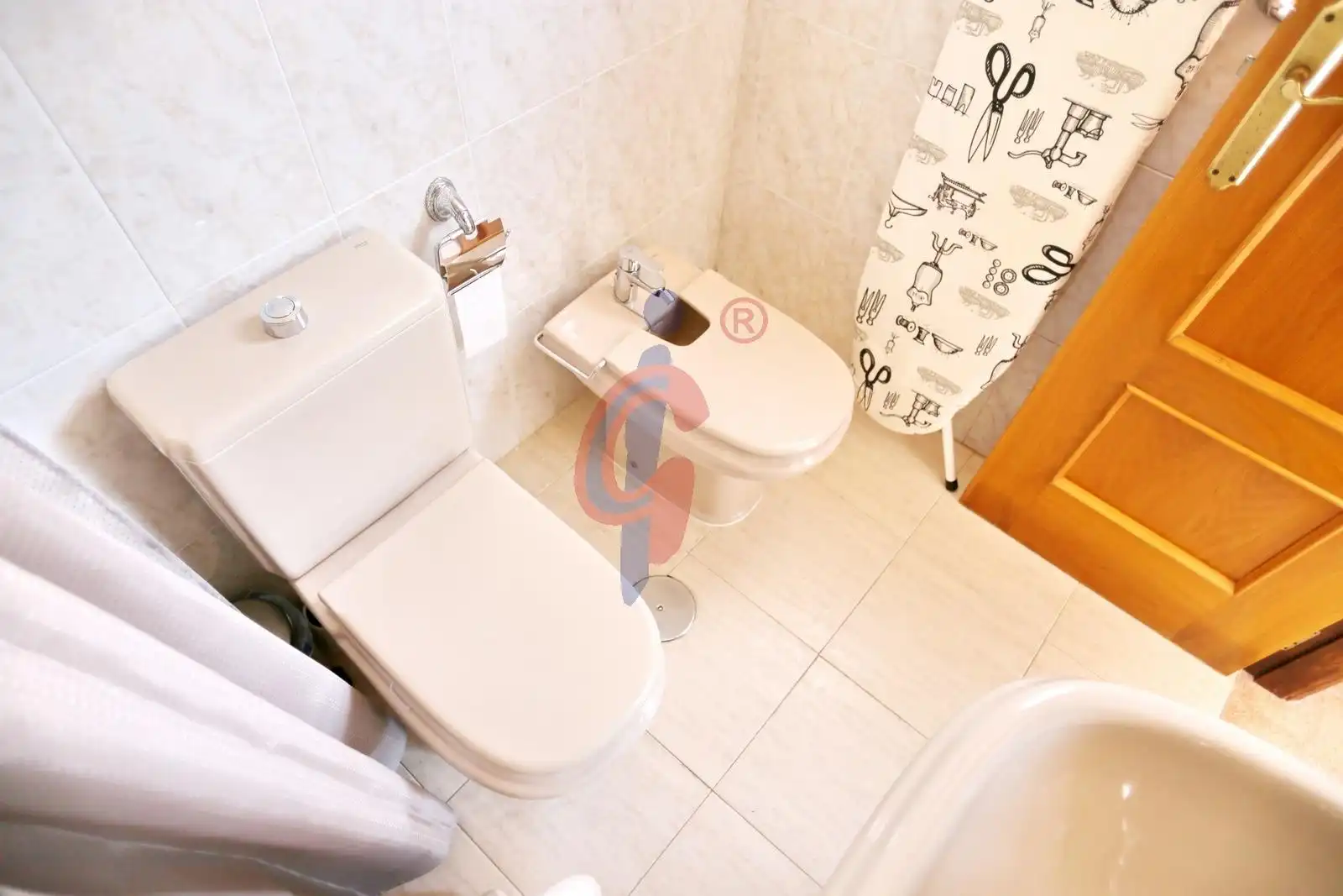 Badezimmer von Wohnungen zur Miete in Guardamar del Segura mit Klimaanlage, Heizung und Terrasse