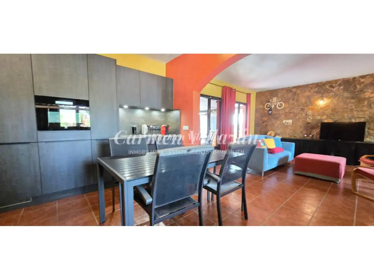 Dining room of Houses for sale in Antigua  with Private garden, Terrace and Swimming Pool