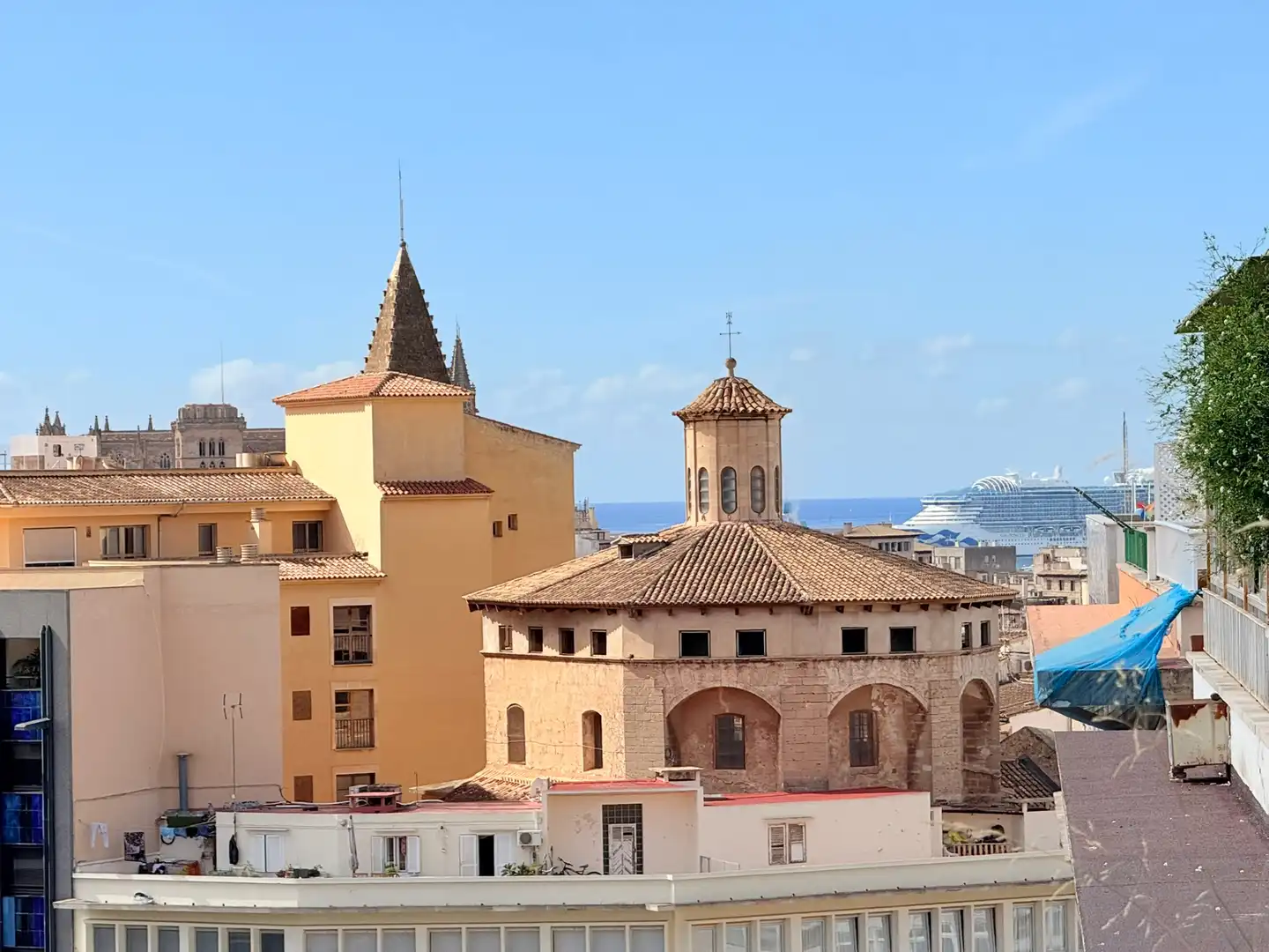 Vista exterior de Ático en venta en  Palma de Mallorca con Aire acondicionado y Terraza