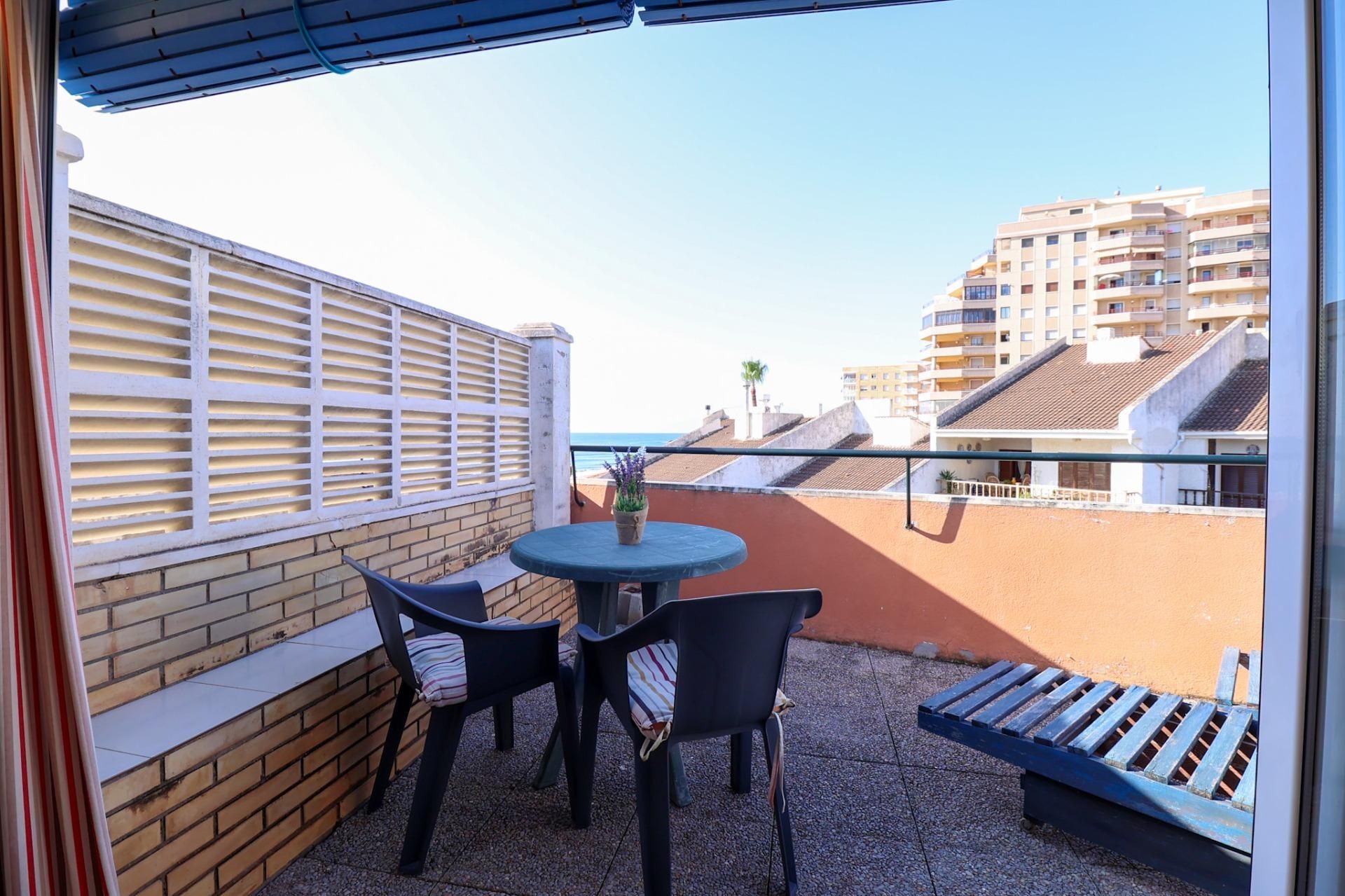 Terraza de Apartamento en venta en Oropesa del Mar / Orpesa con Jardín privado y Terraza