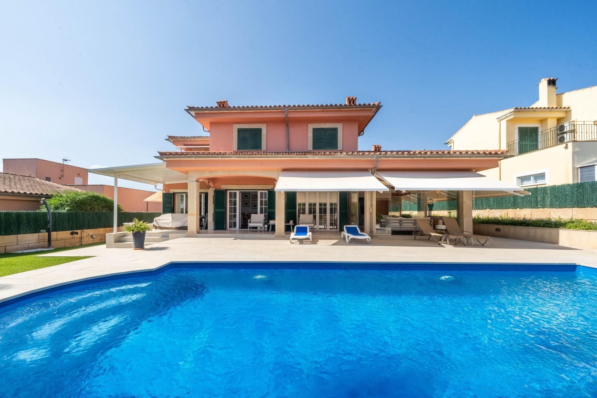 Piscina de Casa o xalet en venda en Marratxí amb Aire condicionat, Calefacció i Jardí privat
