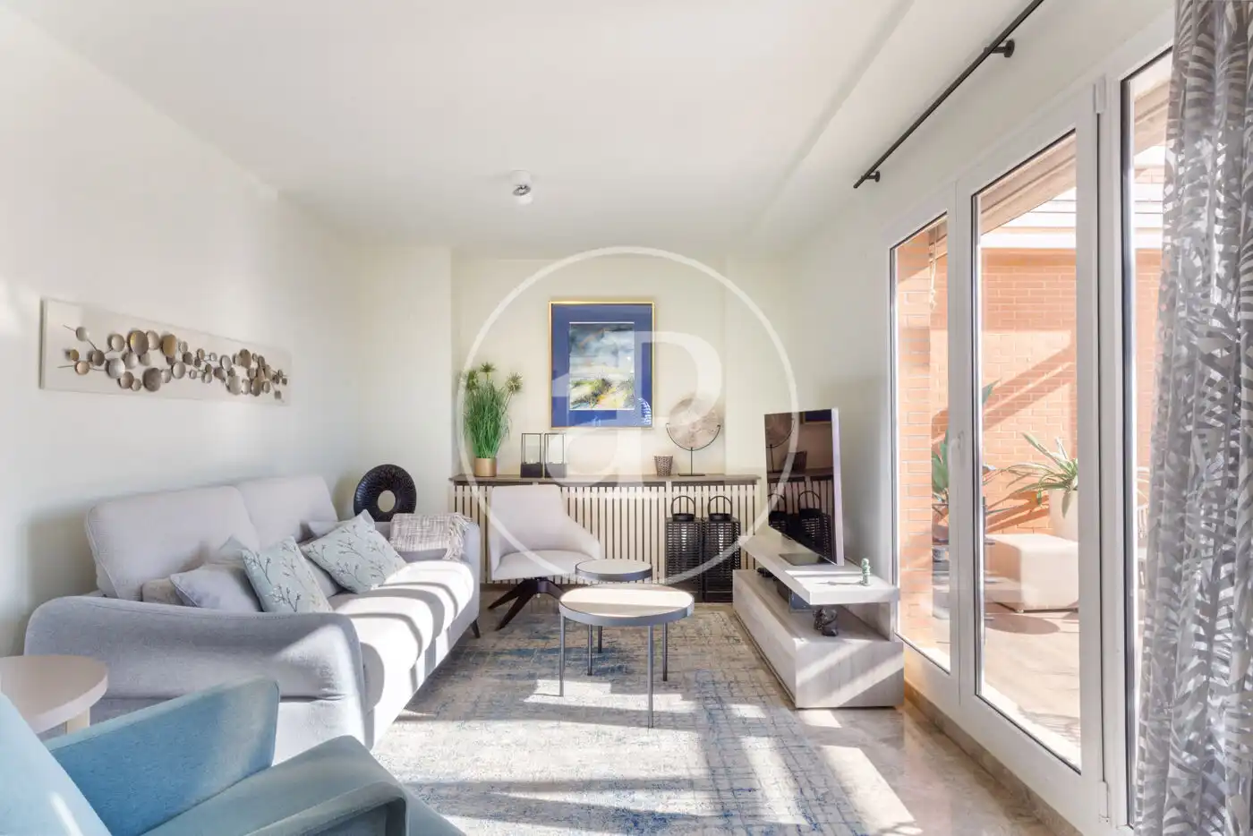 Sala de estar de Dúplex en venta en Valencia con Aire acondicionado, Calefacción y Terraza
