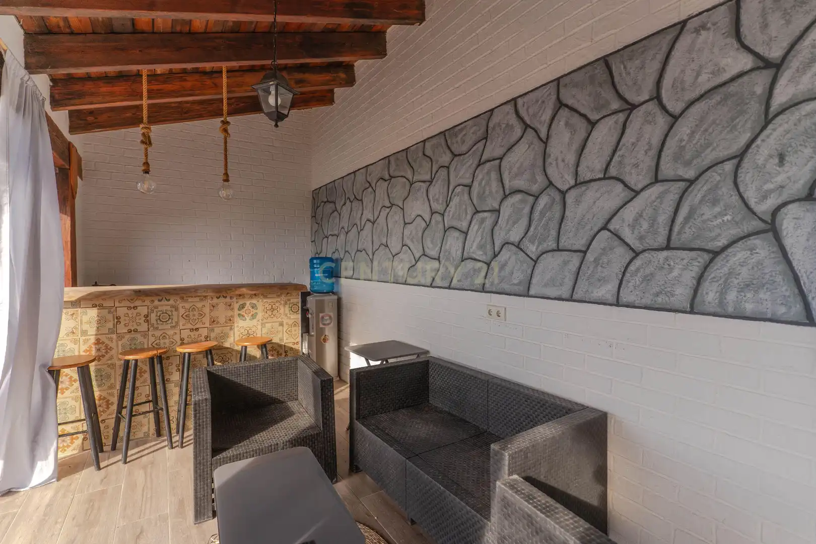 Terraza de Casa o chalet en venta en Motril con Aire acondicionado, Jardín privado y Trastero