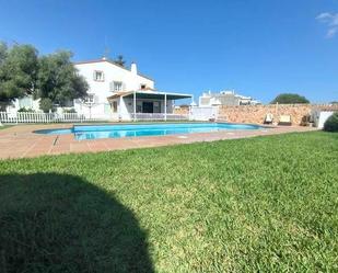 Swimming pool of House or chalet for sale in Ciutadella de Menorca  with Air Conditioner, Private garden and Terrace