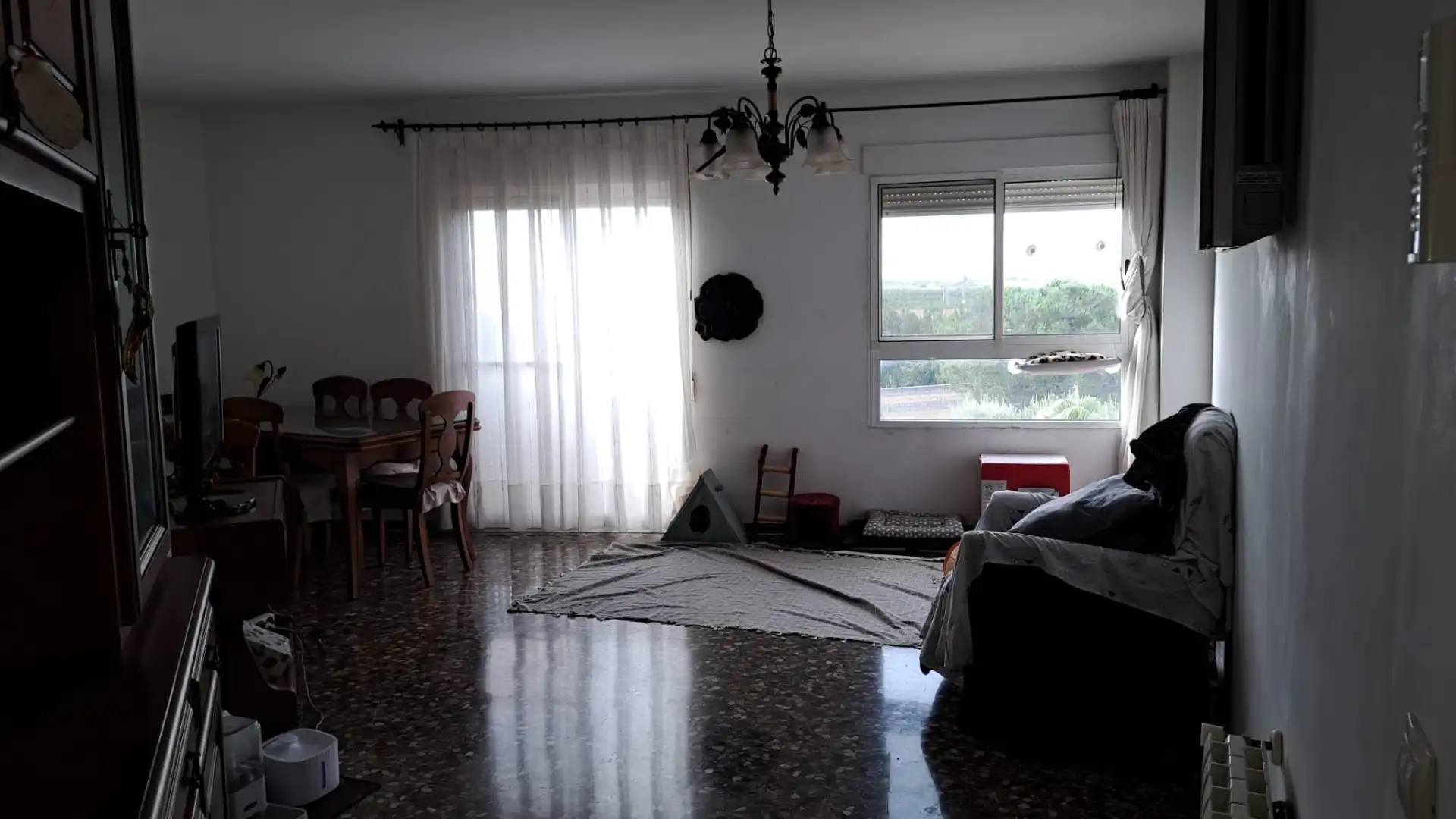 Sala d'estar de Pis en venda en Vinalesa amb Aire condicionat, Moblat i Forn
