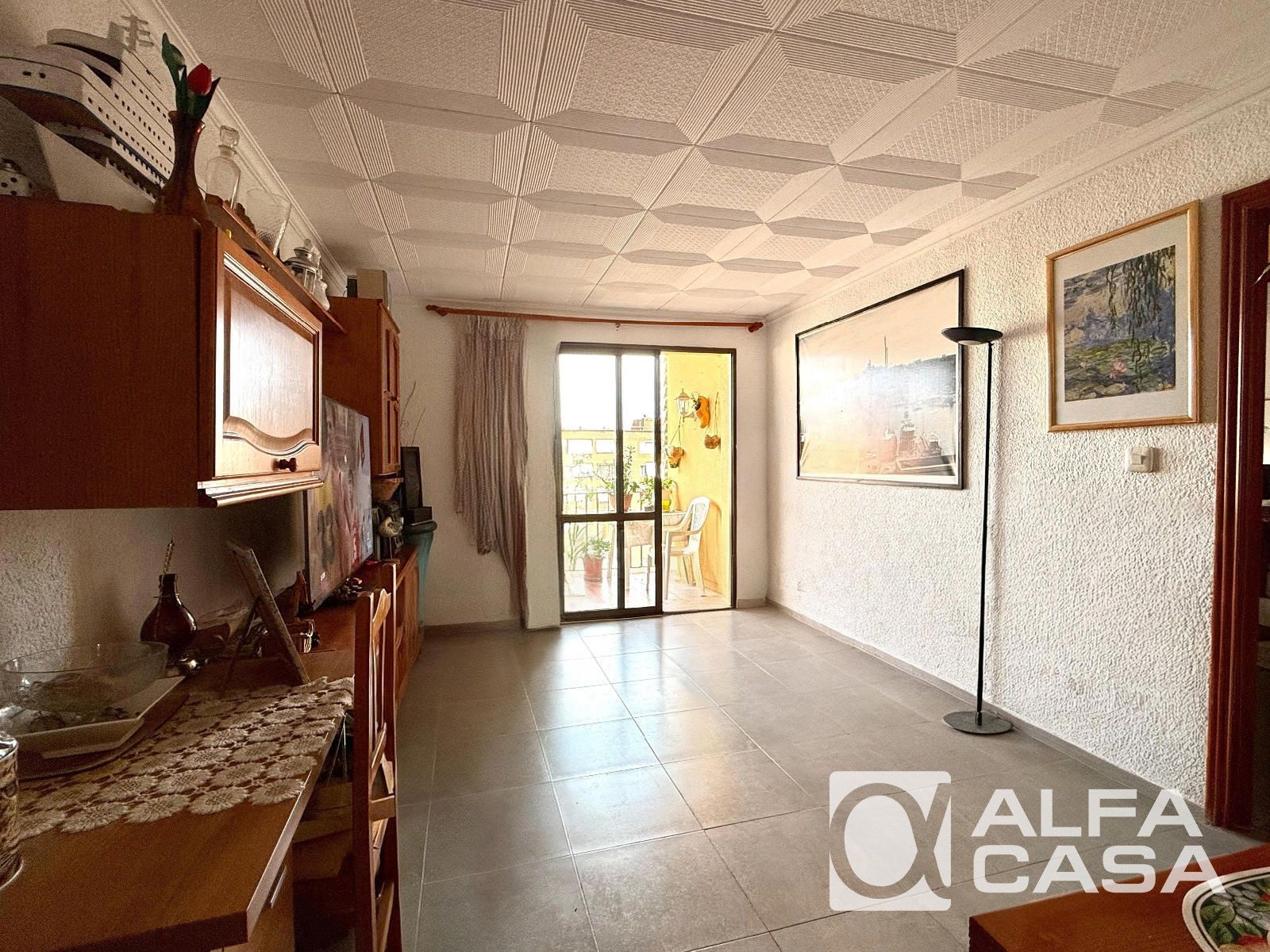 Sala d'estar de Pis en venda en Lloret de Mar amb Calefacció, Terrassa i Traster