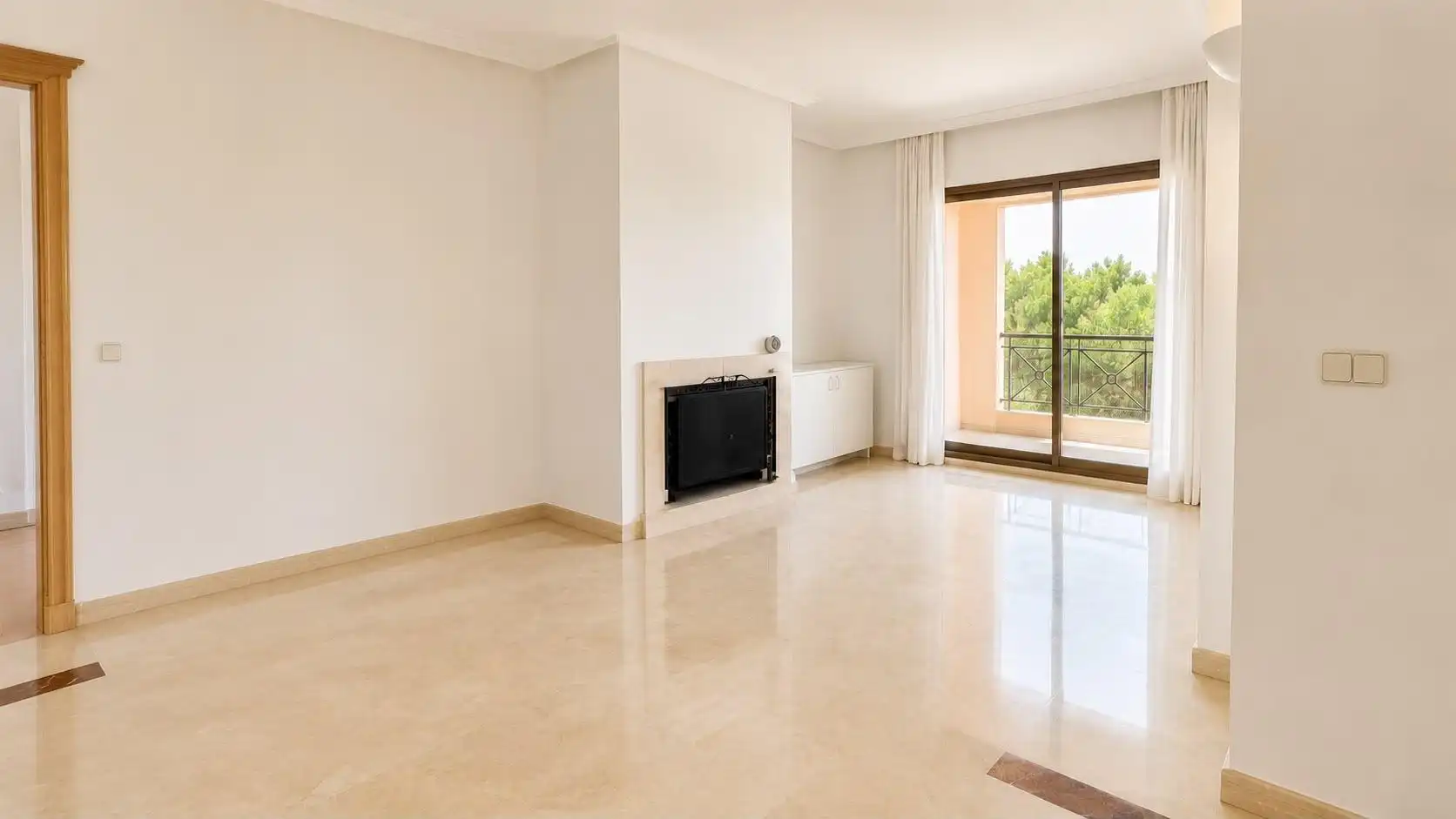 Sala d'estar de Apartament de lloguer en Calvià amb Aire condicionat, Calefacció i Terrassa
