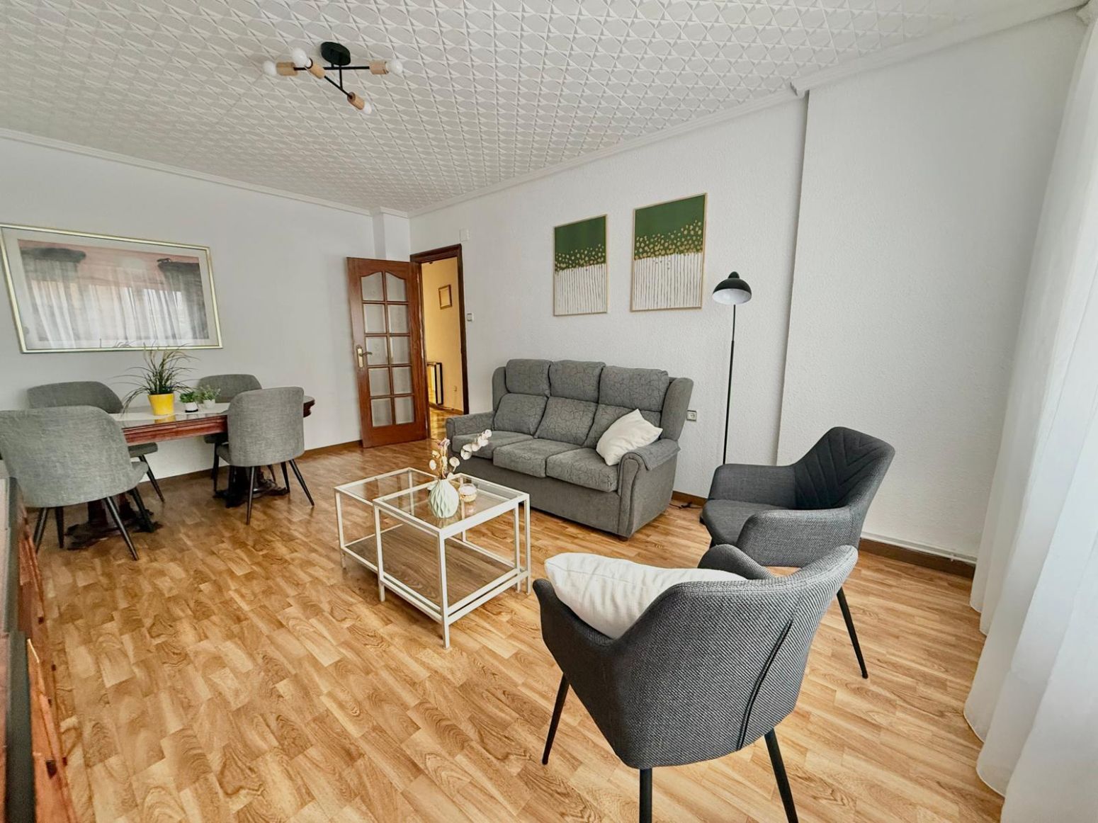 Living room of Flat to rent in  Logroño  with Heating and Terrace