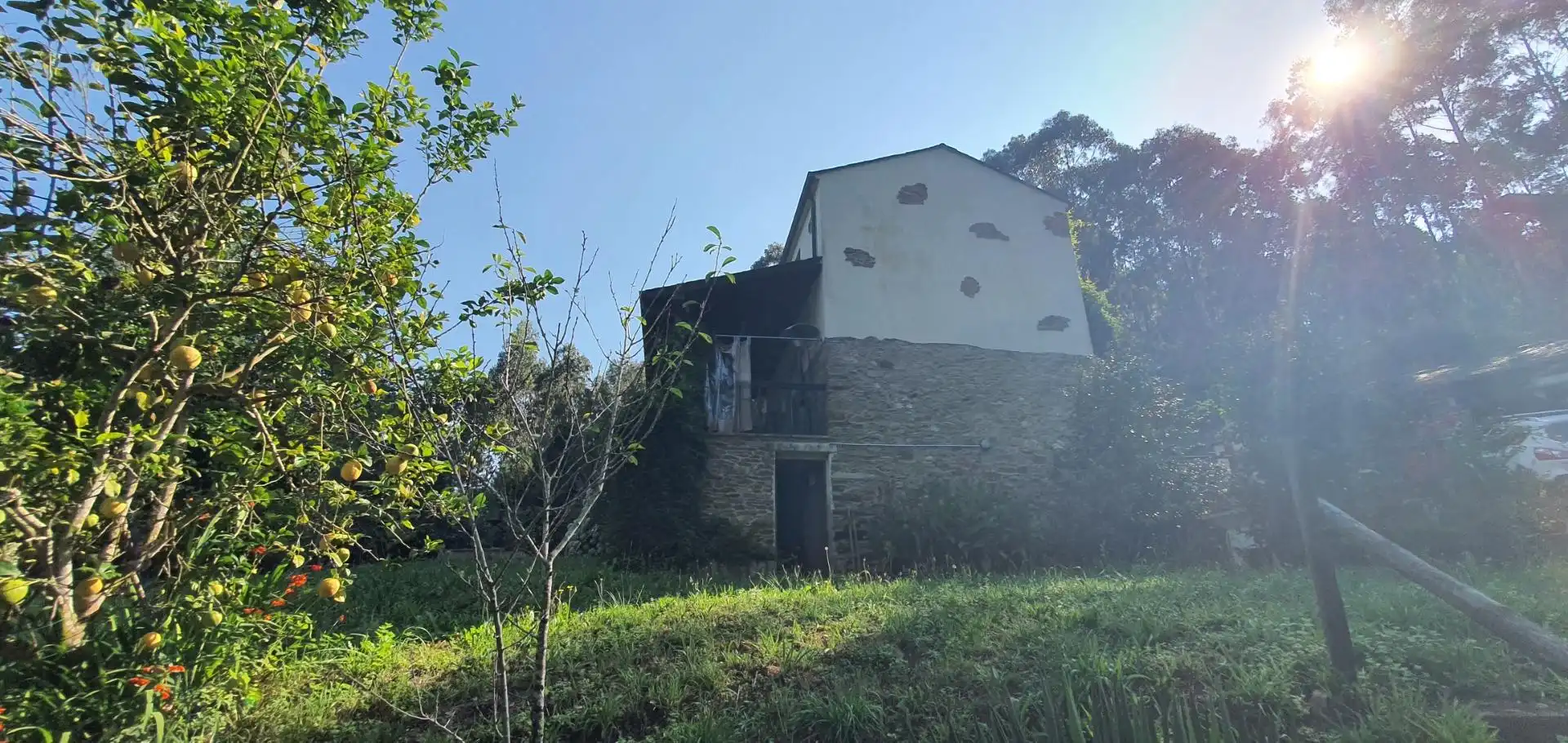 Vista exterior de Casa o chalet en venta en Castropol con Calefacción, Jardín privado y Terraza