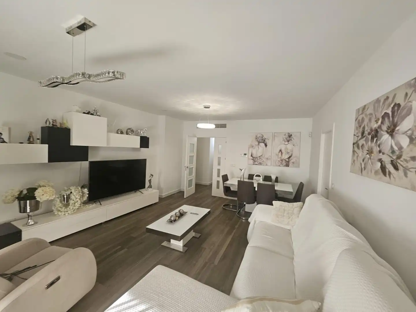 Living room of Flat for sale in Albacete  with Air Conditioner, Heating and Storage room