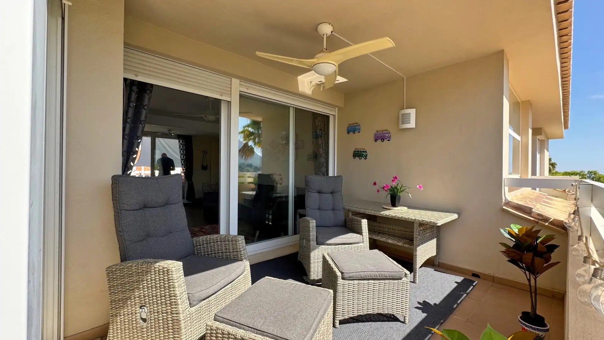 Terrace of Attic for sale in Pego  with Air Conditioner, Private garden and Terrace