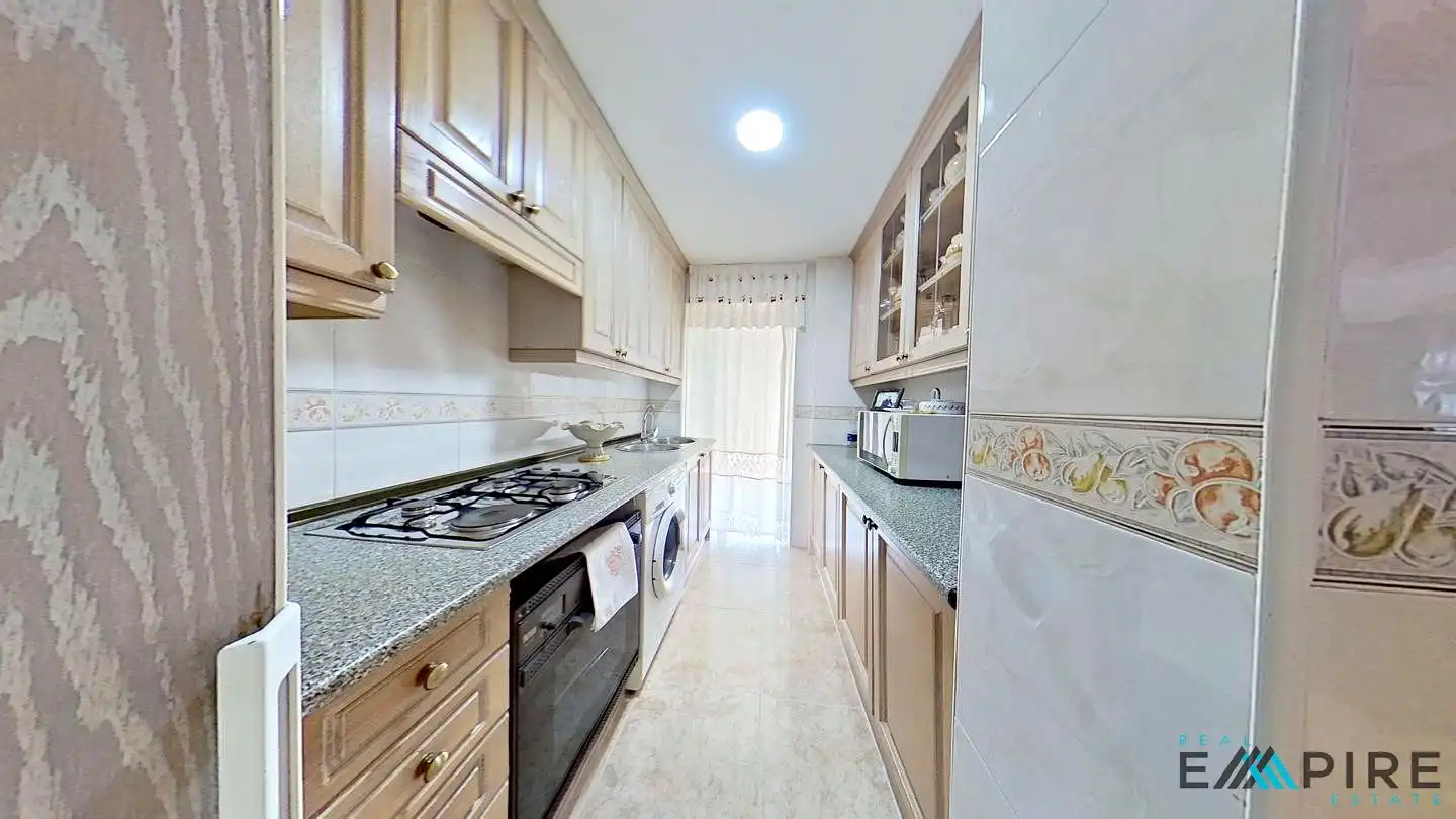 Kitchen of Flat for sale in Getafe  with Heating, Terrace and Storage room