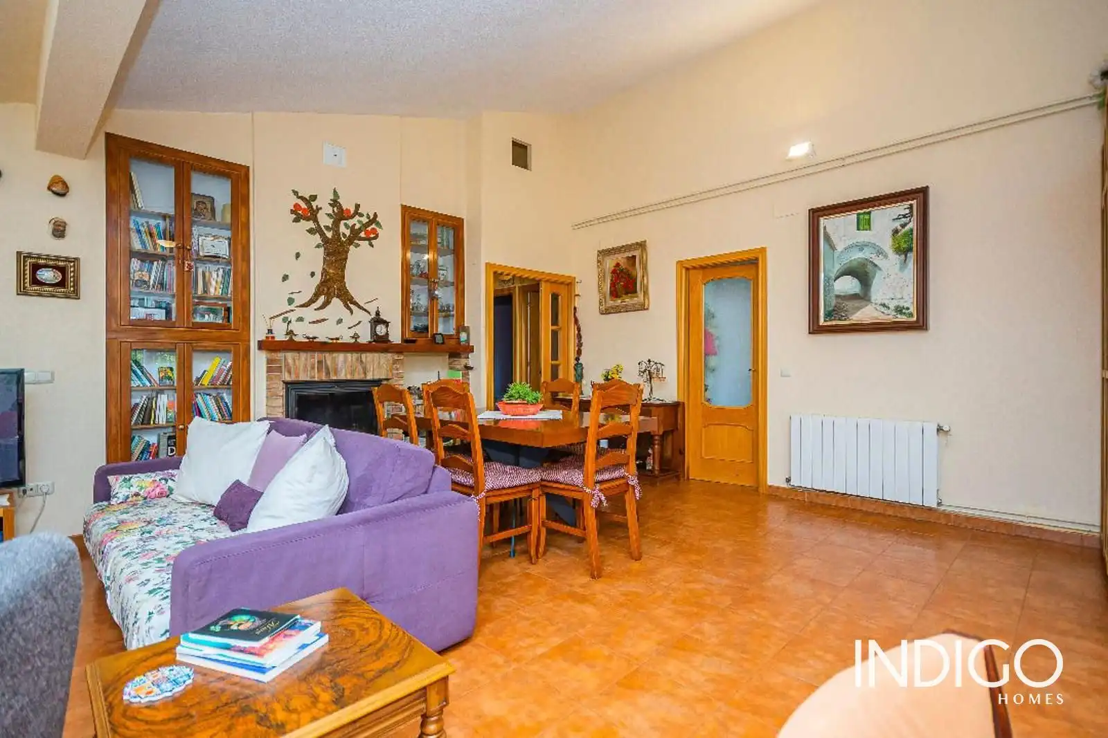 Living room of Houses for sale in San Vicente del Raspeig / Sant Vicent del Raspeig  with Air Conditioner, Heating and Terrace