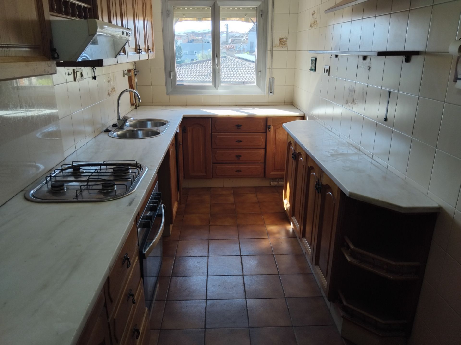 Küche von Wohnung zum verkauf in Sant Llorenç d'Hortons mit Terrasse