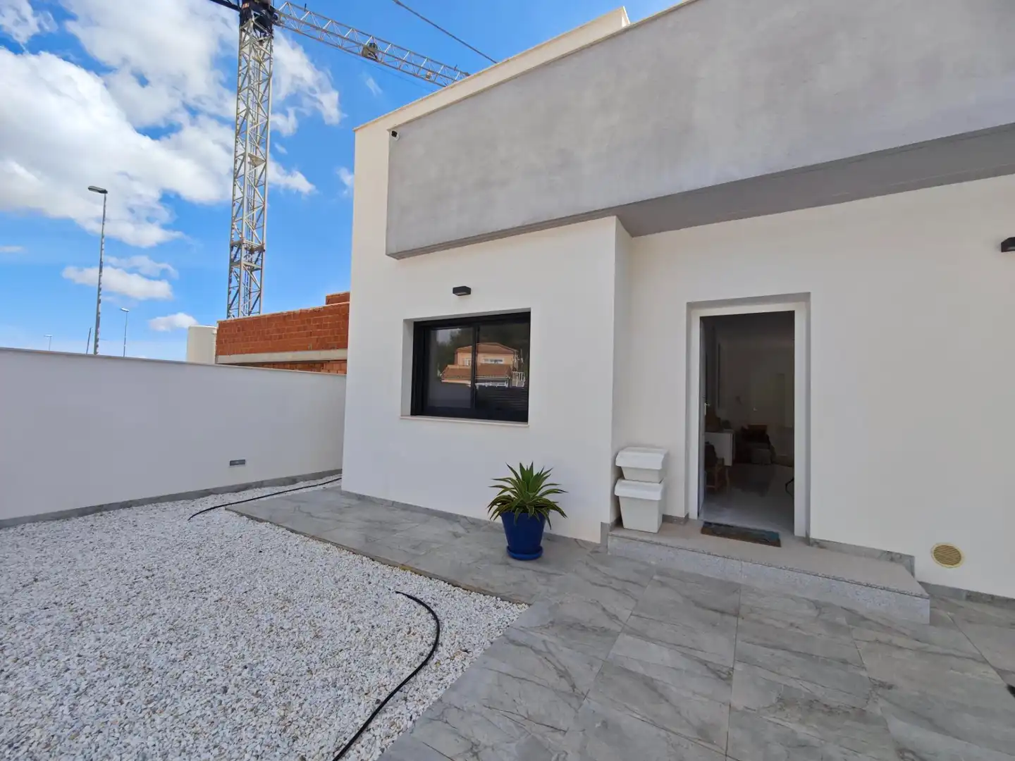 Vista exterior de Casa o chalet en venta en Pilar de la Horadada con Calefacción, Jardín privado y Terraza
