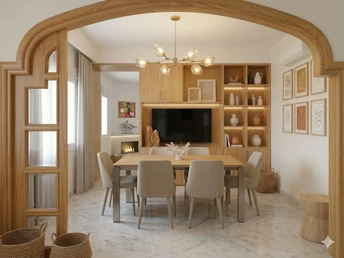 Comedor de Casa o chalet en venta en Málaga con Aire acondicionado, Calefacción y Jardín privado