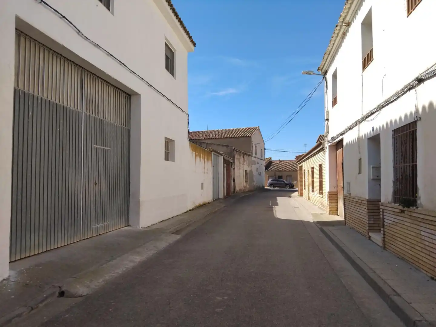 Exterior view of Industrial buildings for sale in Pradilla de Ebro