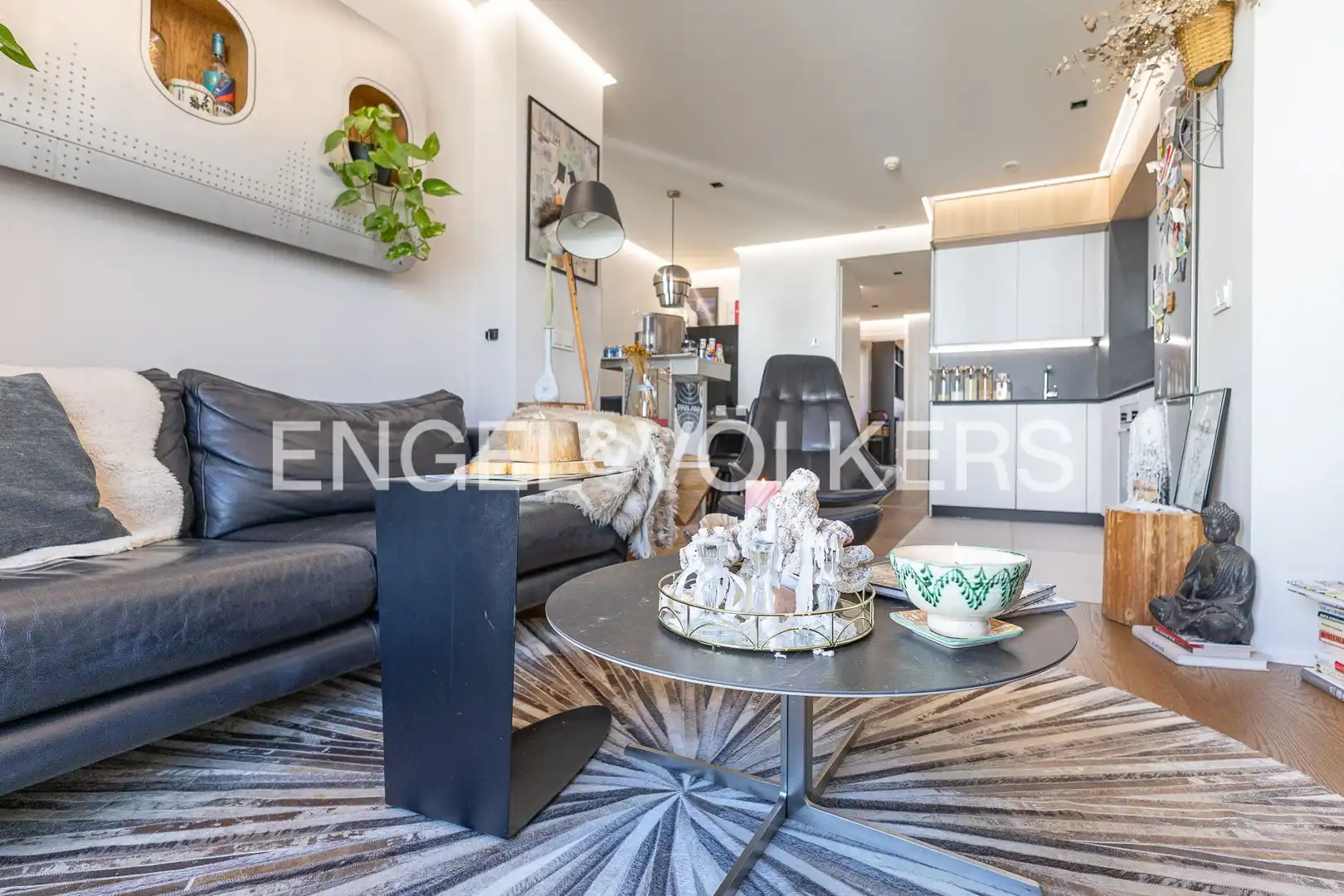Sala de estar de Piso de alquiler en Madrid con Aire acondicionado, Calefacción y Piscina