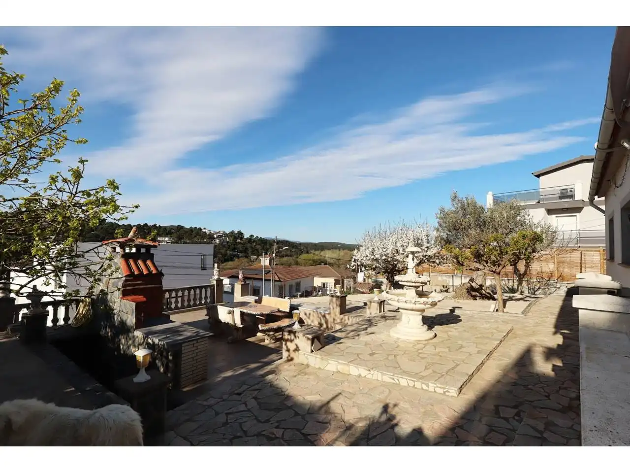 Terrassa de Casa o xalet en venda en Vidreres amb Calefacció, Jardí privat i Terrassa