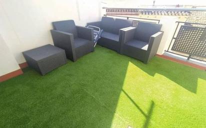 Terrace of Single-family semi-detached for sale in Borriol