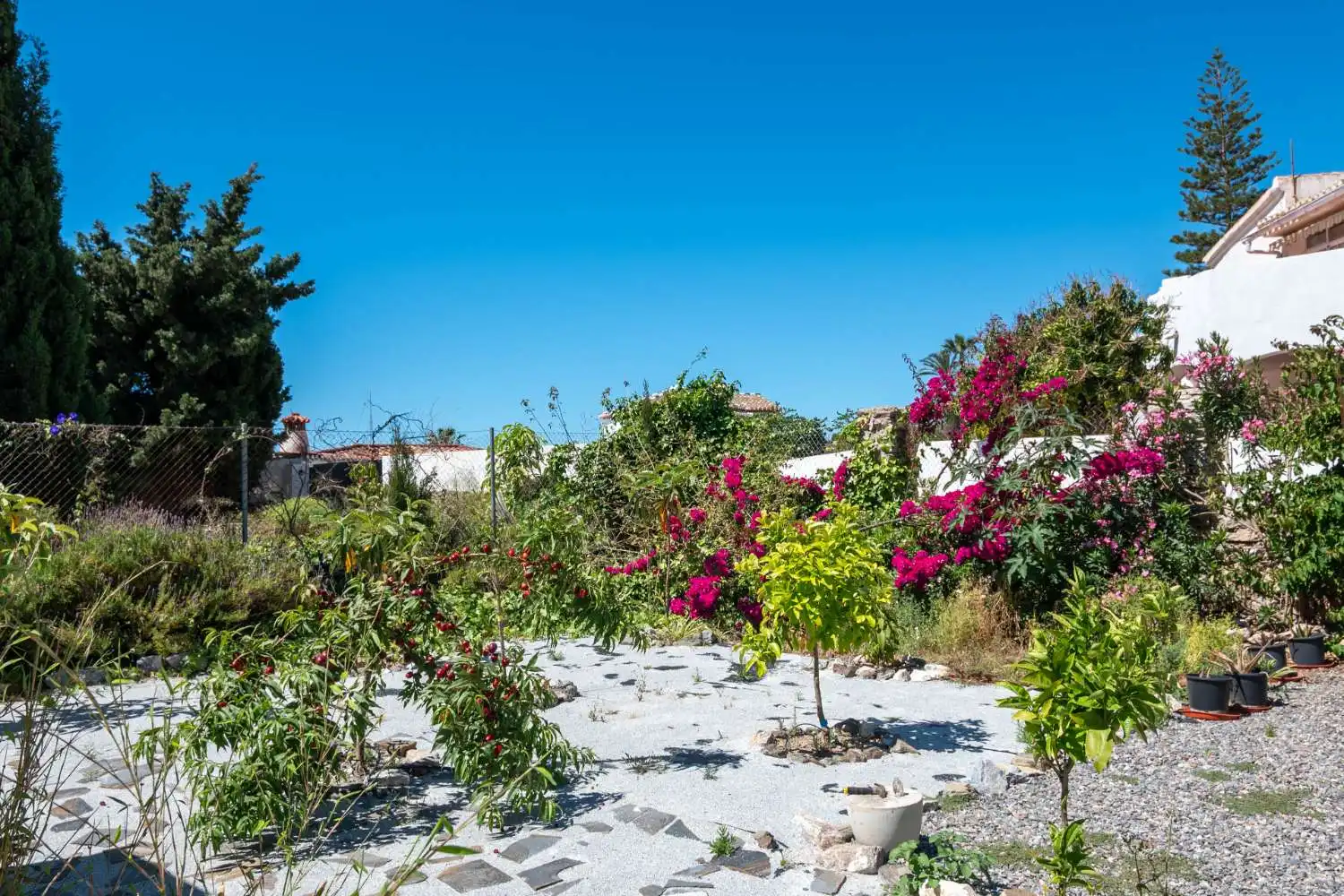 Garden of Houses for sale in Salobreña  with Terrace and Swimming Pool