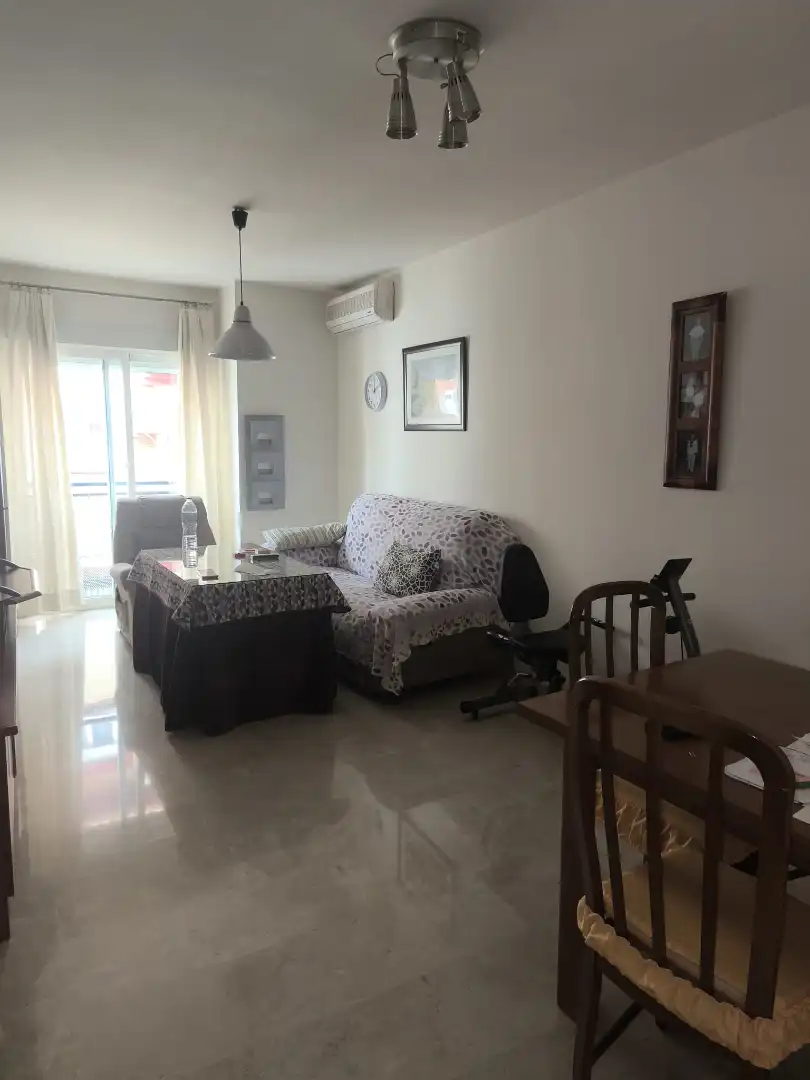 Sala de estar de Piso en venta en Maracena con Amueblado