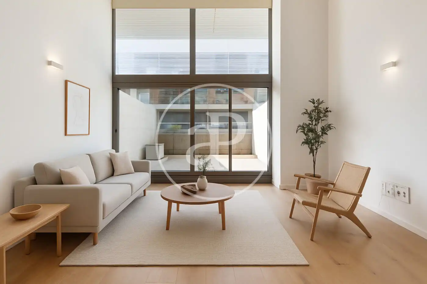 Living room of Flat for sale in Valencia  with Air Conditioner, Heating and Terrace