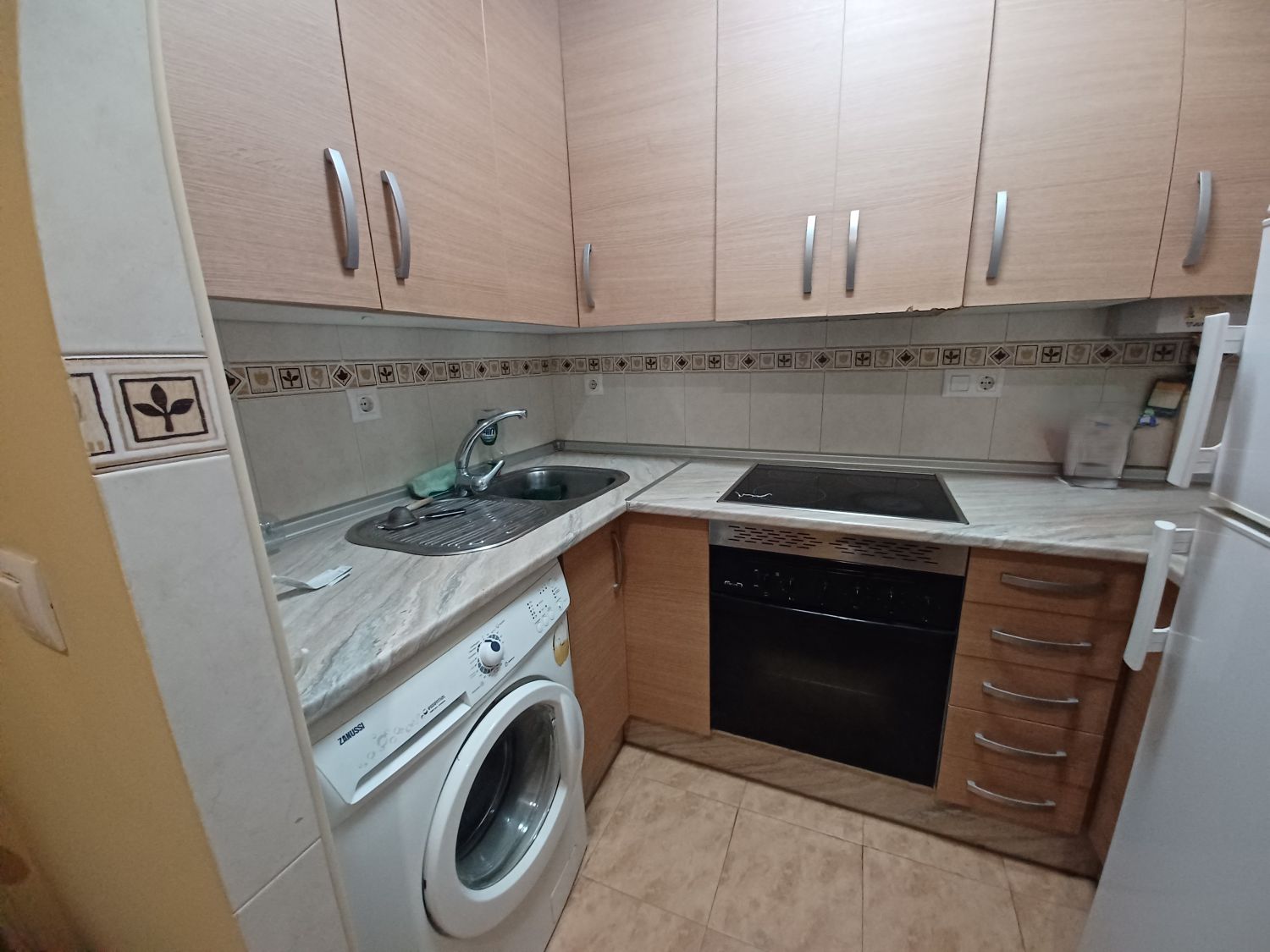 Kitchen of Flat for sale in La Roda  with Heating, Terrace and Storage room