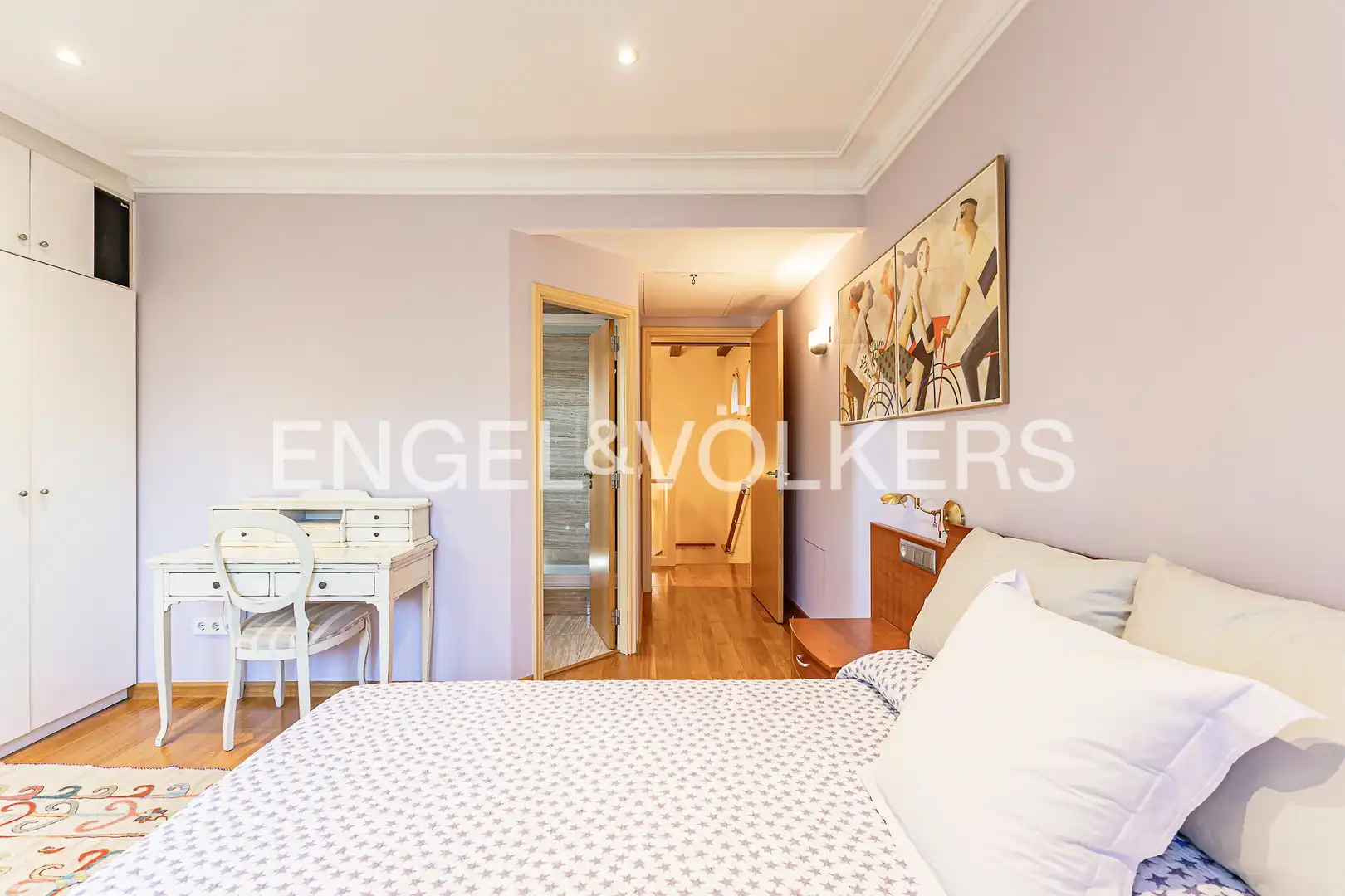 Bedroom of Houses for sale in Cerdanyola del Vallès  with Air Conditioner, Heating and Private garden