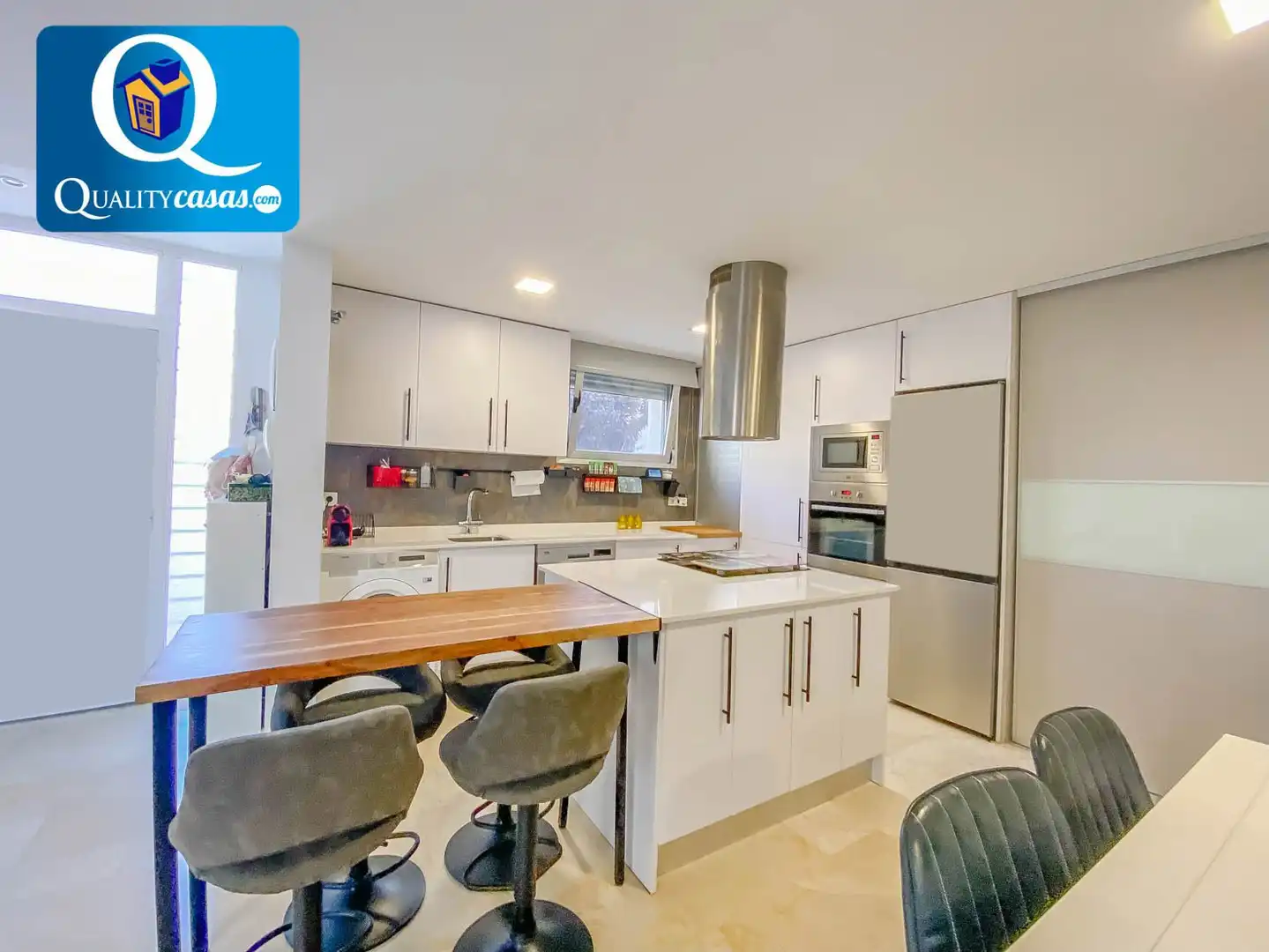 Cocina de Casa o chalet en venta en Mutxamel con Aire acondicionado, Calefacción y Terraza