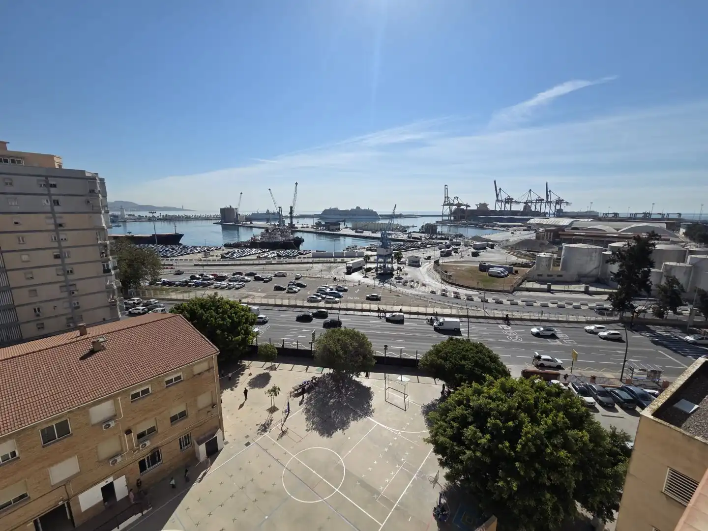 Vista exterior de Piso de alquiler en Málaga con Aire acondicionado y Amueblado