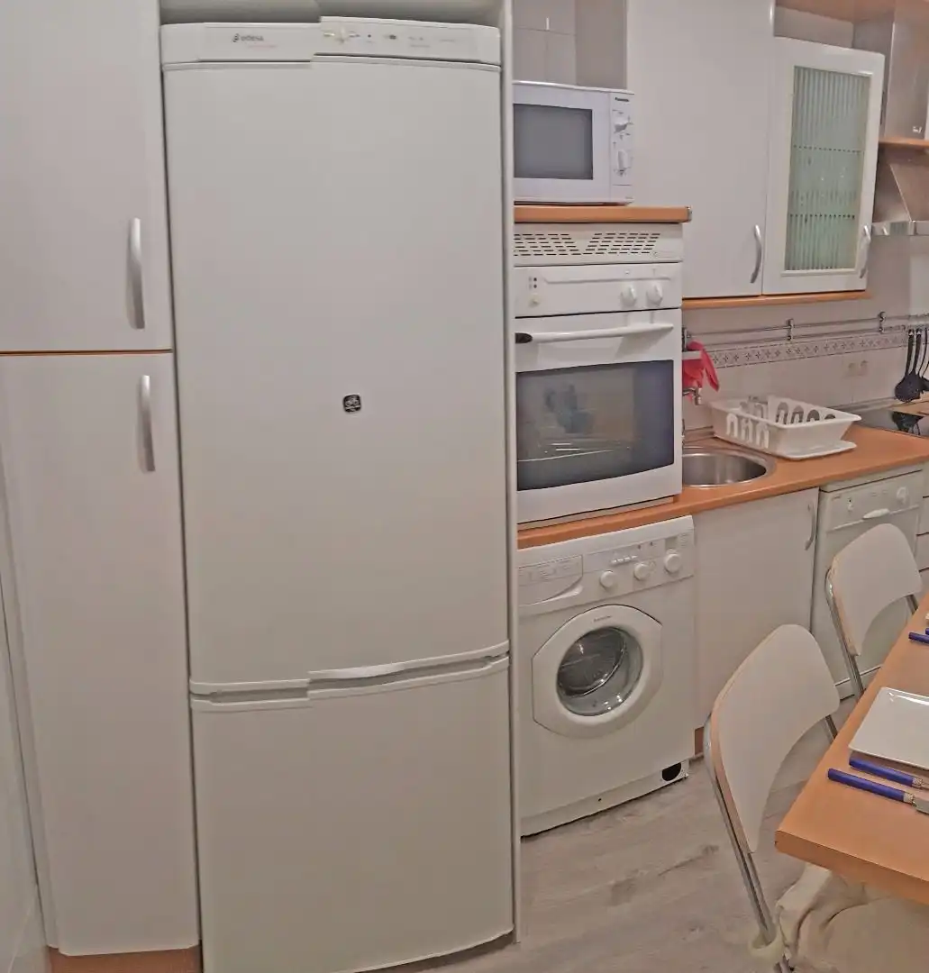 Cocina de Ático de alquiler en Madrid con Aire acondicionado, Calefacción y Amueblado