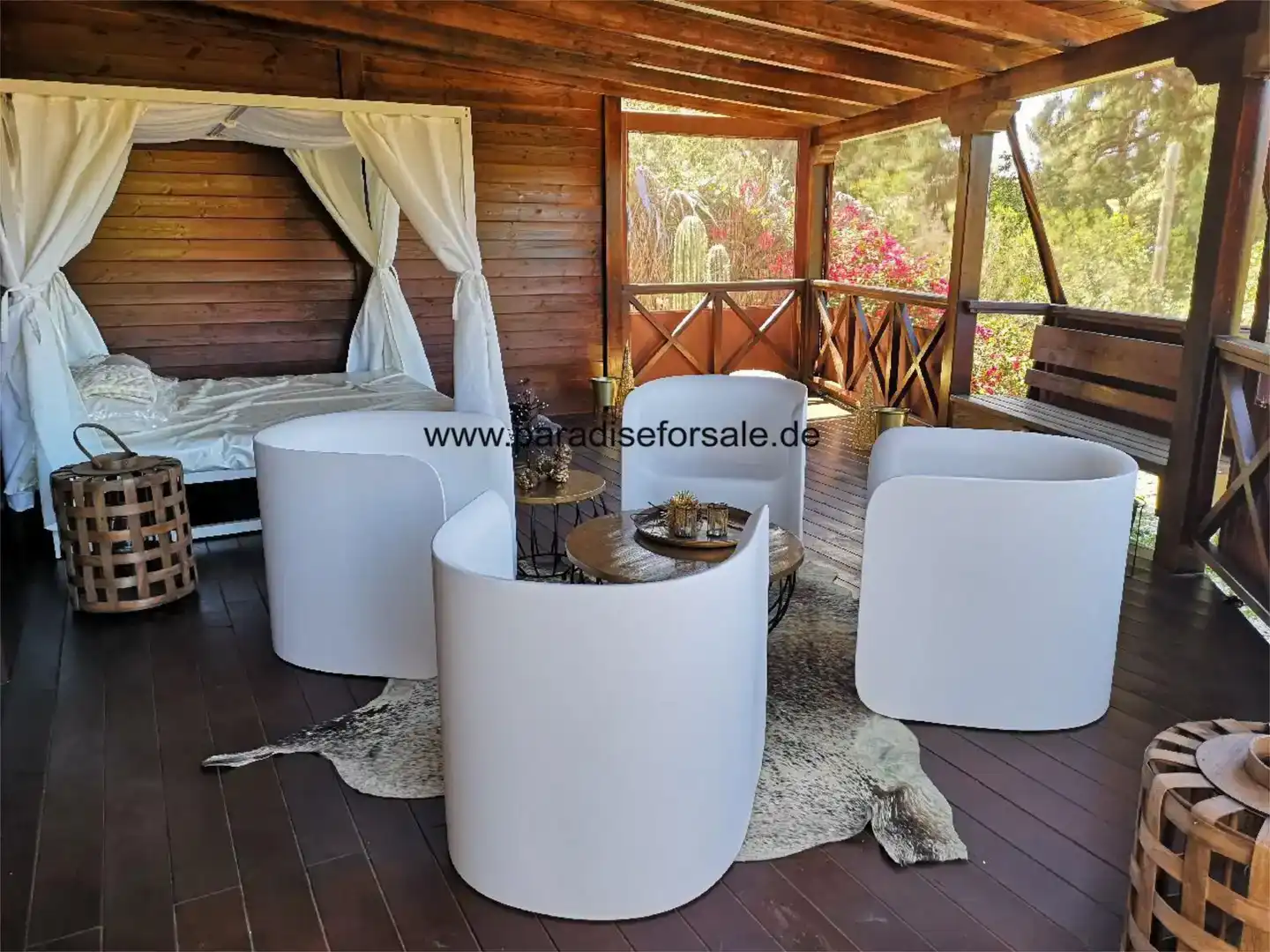 Terraza de Piso en venta en La Guancha con Jardín privado, Trastero y Piscina