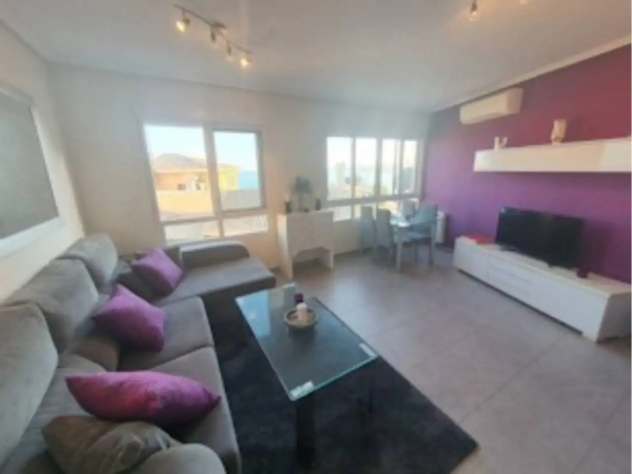 Living room of Duplexes for sale in Torrevieja  with Air Conditioner, Terrace and Furnished